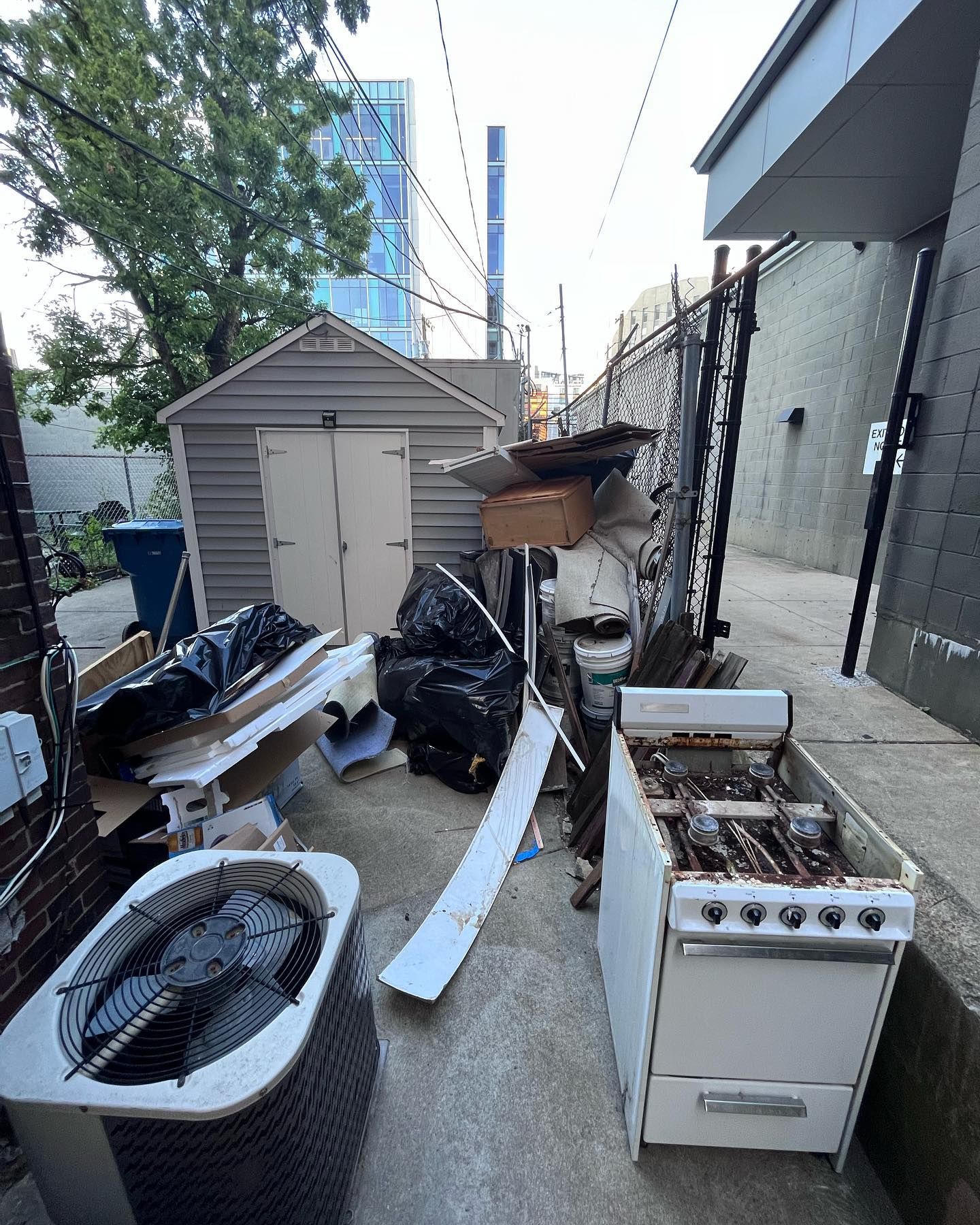 Junk Removal for Neisser Construction in Philadelphia, PA