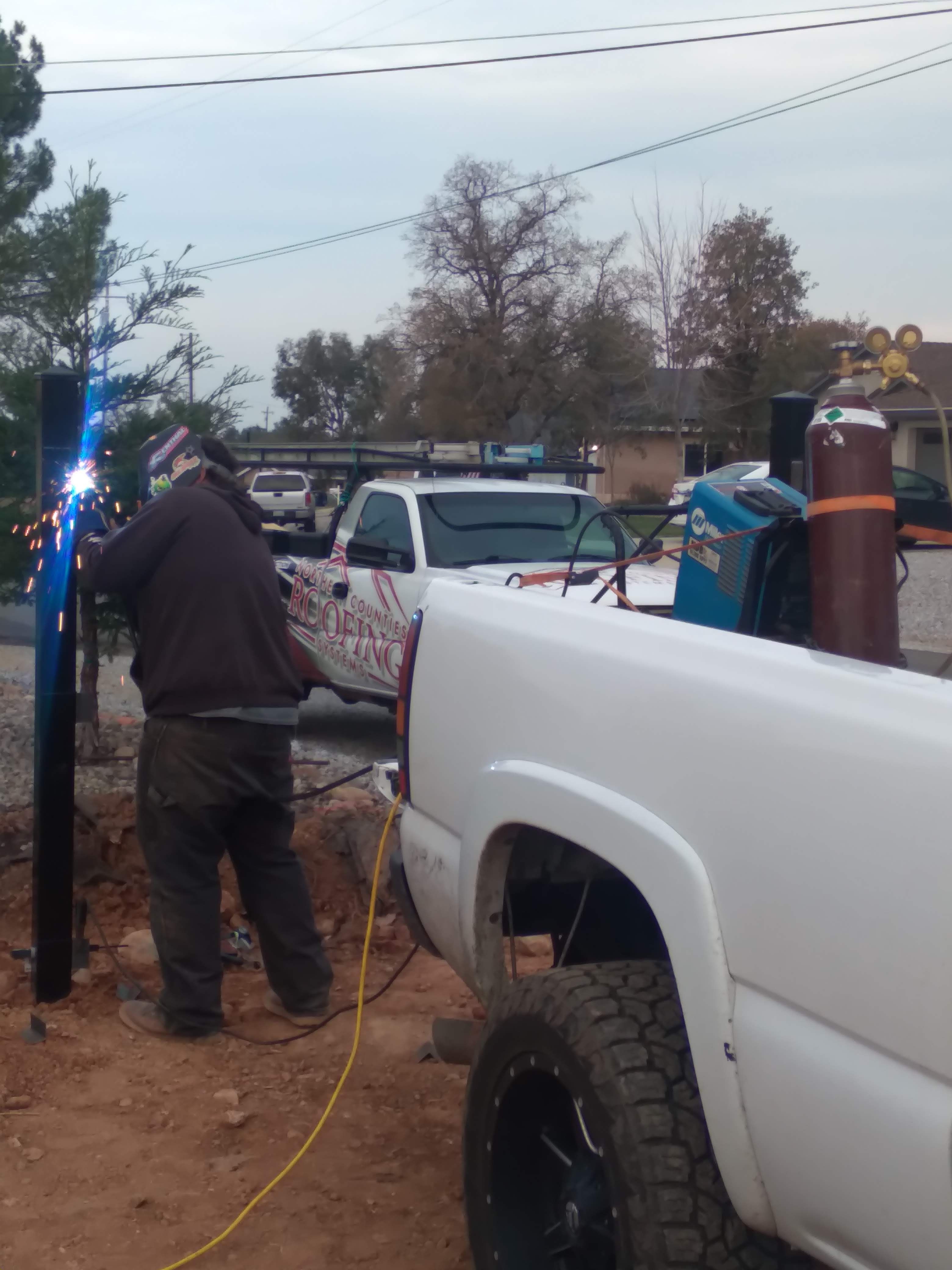 Fencing for Austin LoBue Construction in Cottonwood, CA