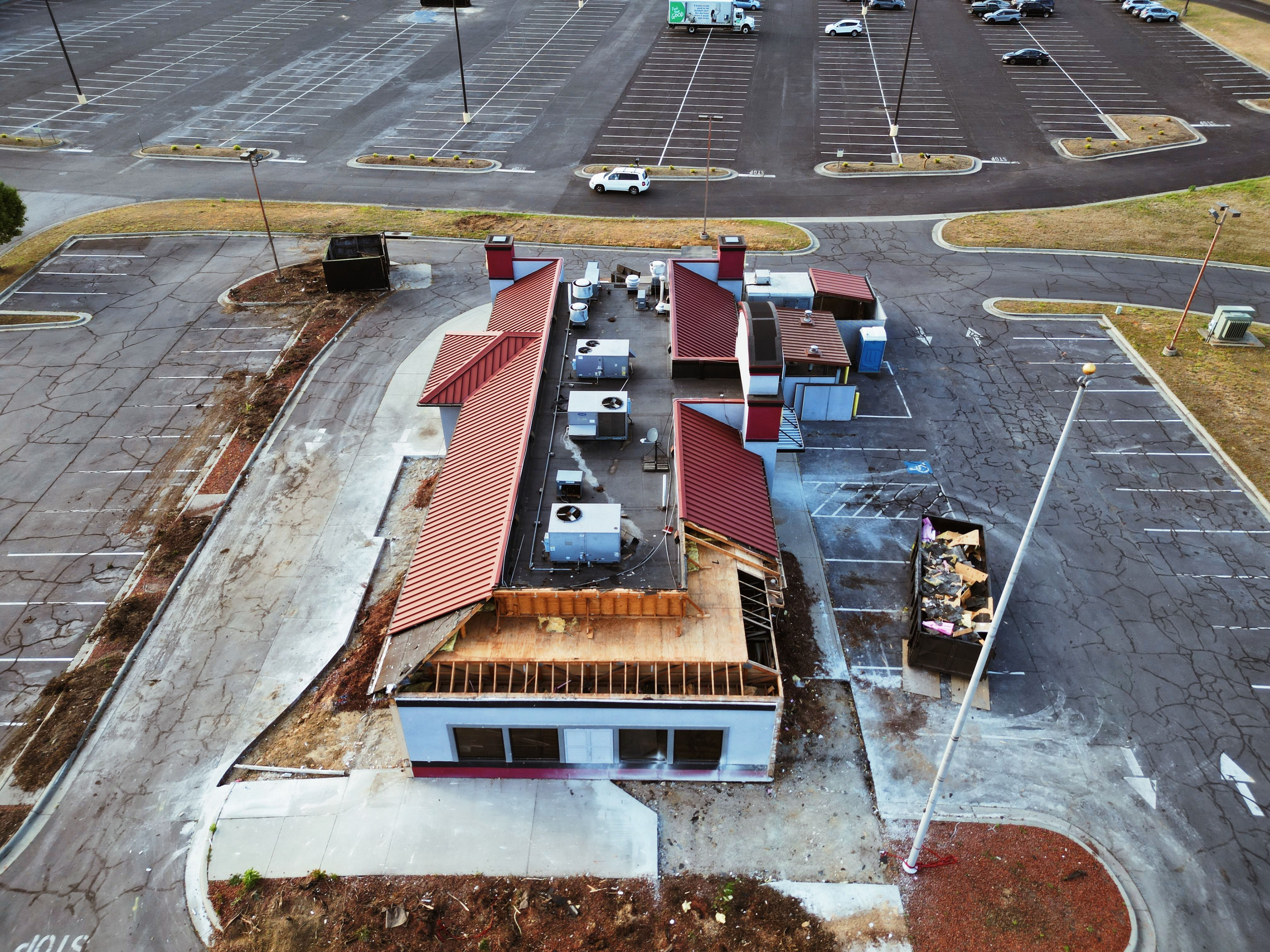 Commercial Mellow Mushroom Buildout (Danville, Va) for Cedar Ridge Construction in Danville, VA