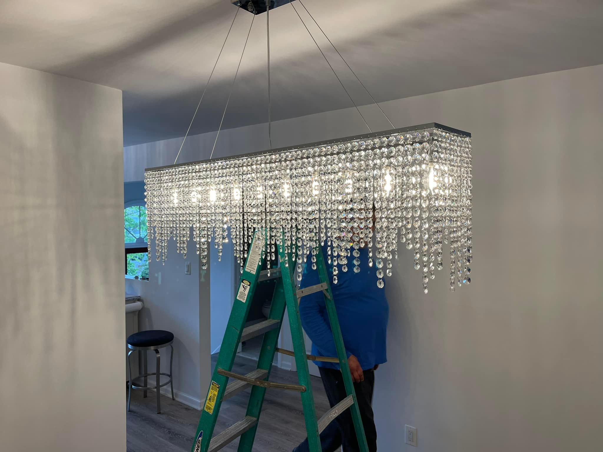 Lighting Installs for NJC Electric in Hackettstown, NJ