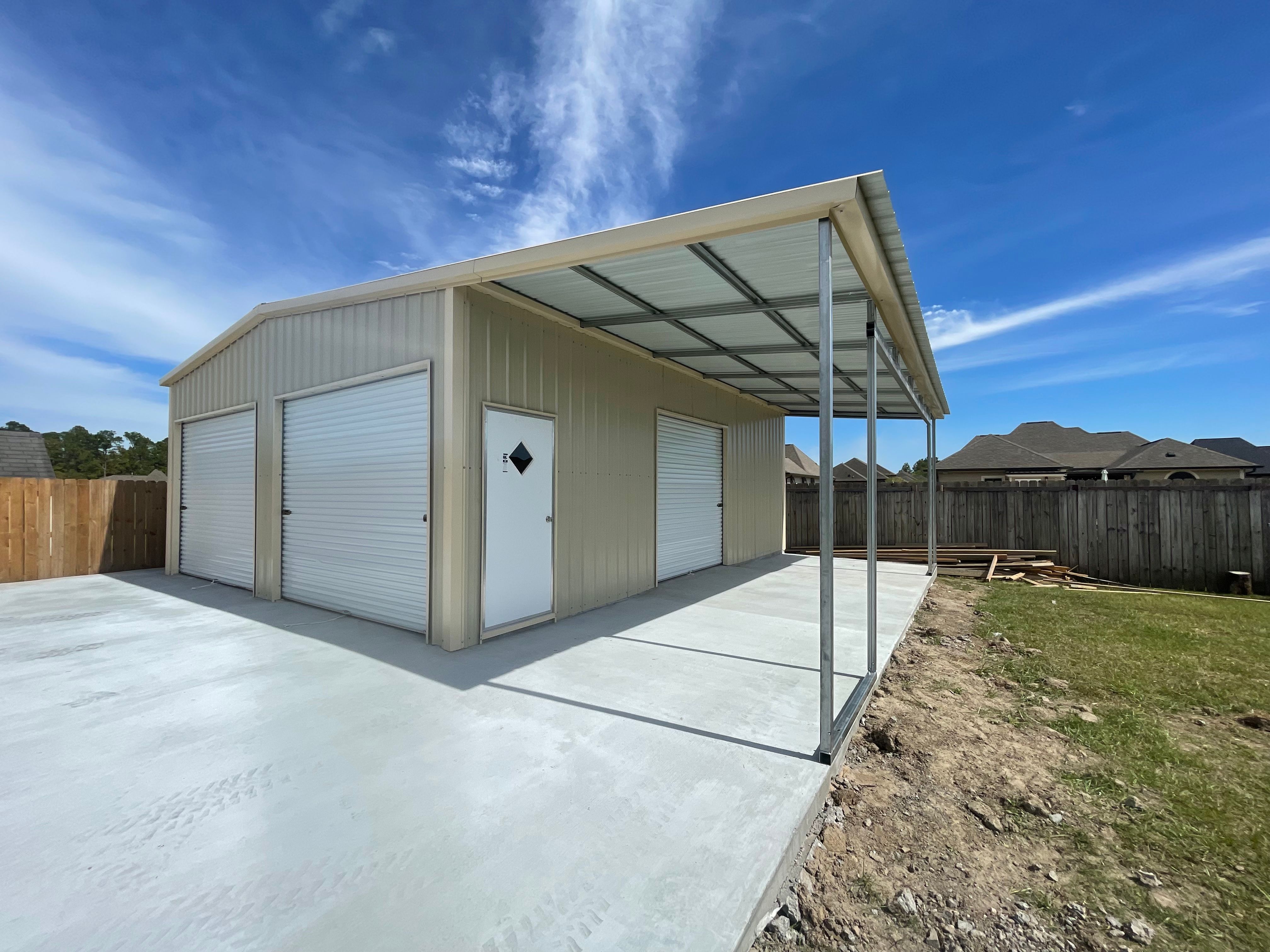 Garages for Metal Structures in Huntington, TX