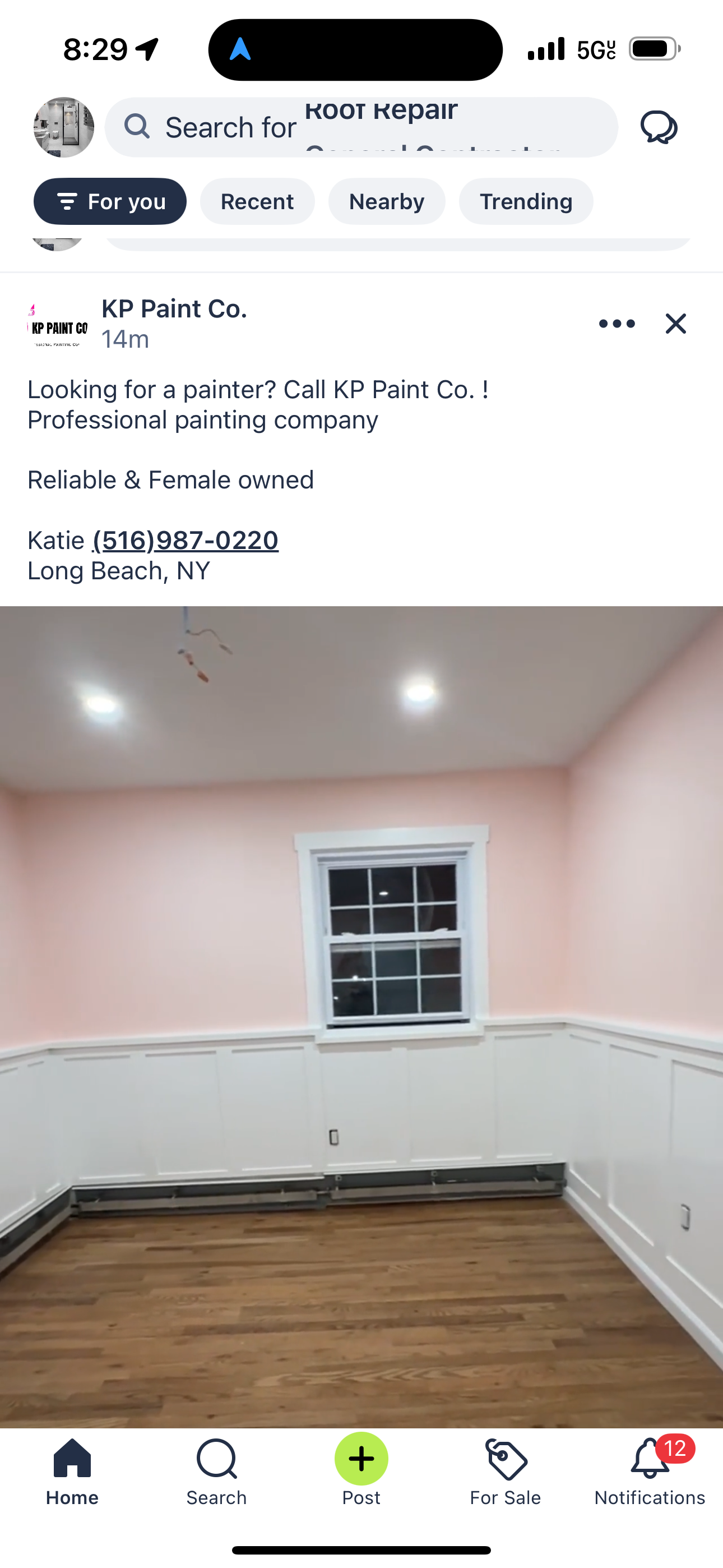  for Ramos Pro Painting & Construction in East Rockaway, 	New York