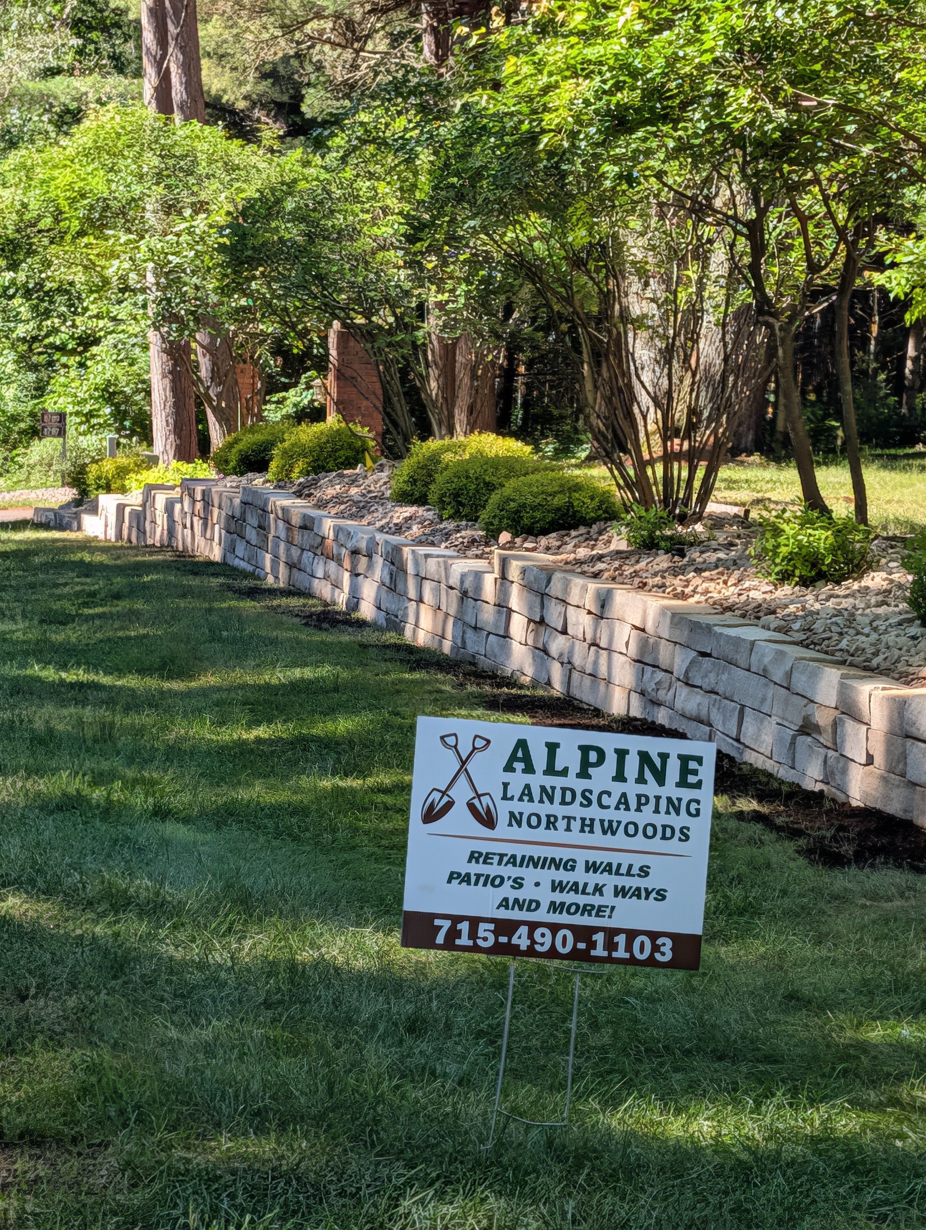 All Photos for Alpine Landscaping Northwoods LLC in Rhinelander, WI