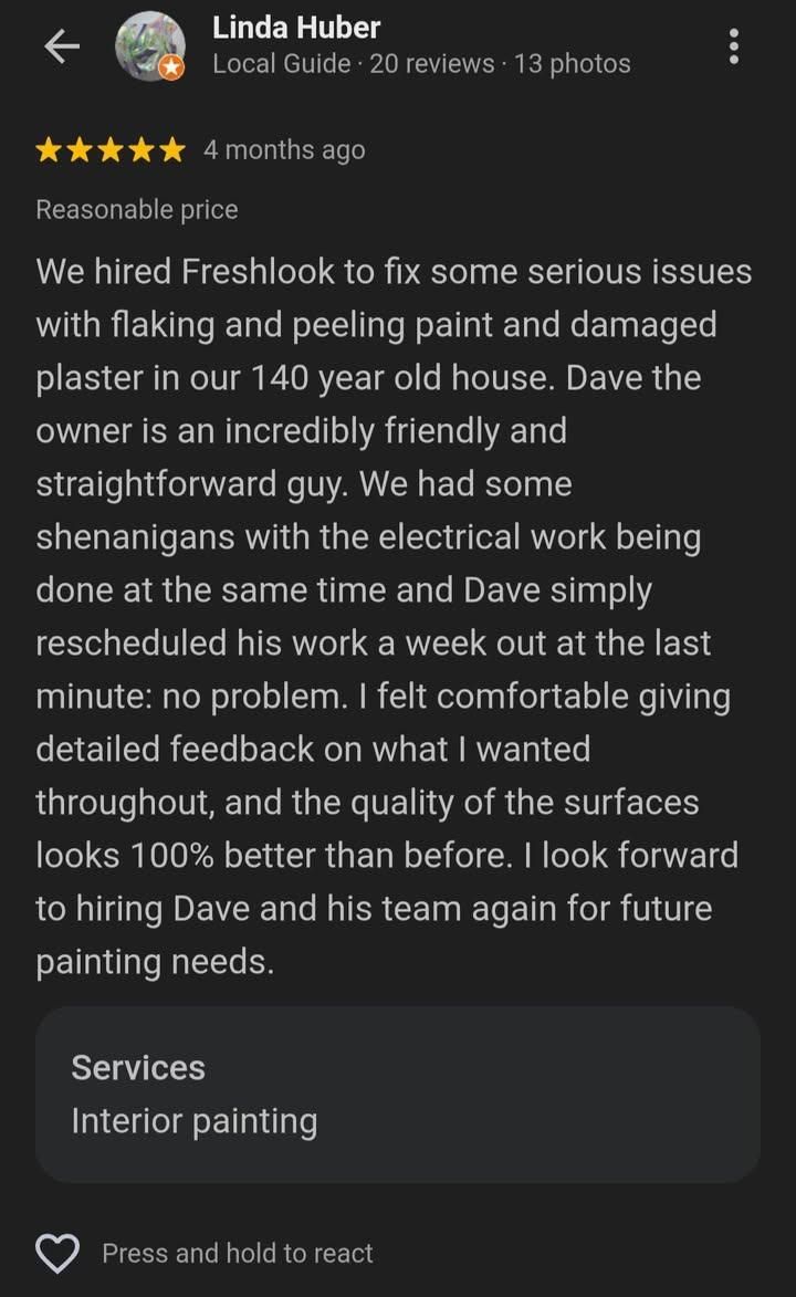 All Photos for Freshlook Painting LLC in Springfield, PA