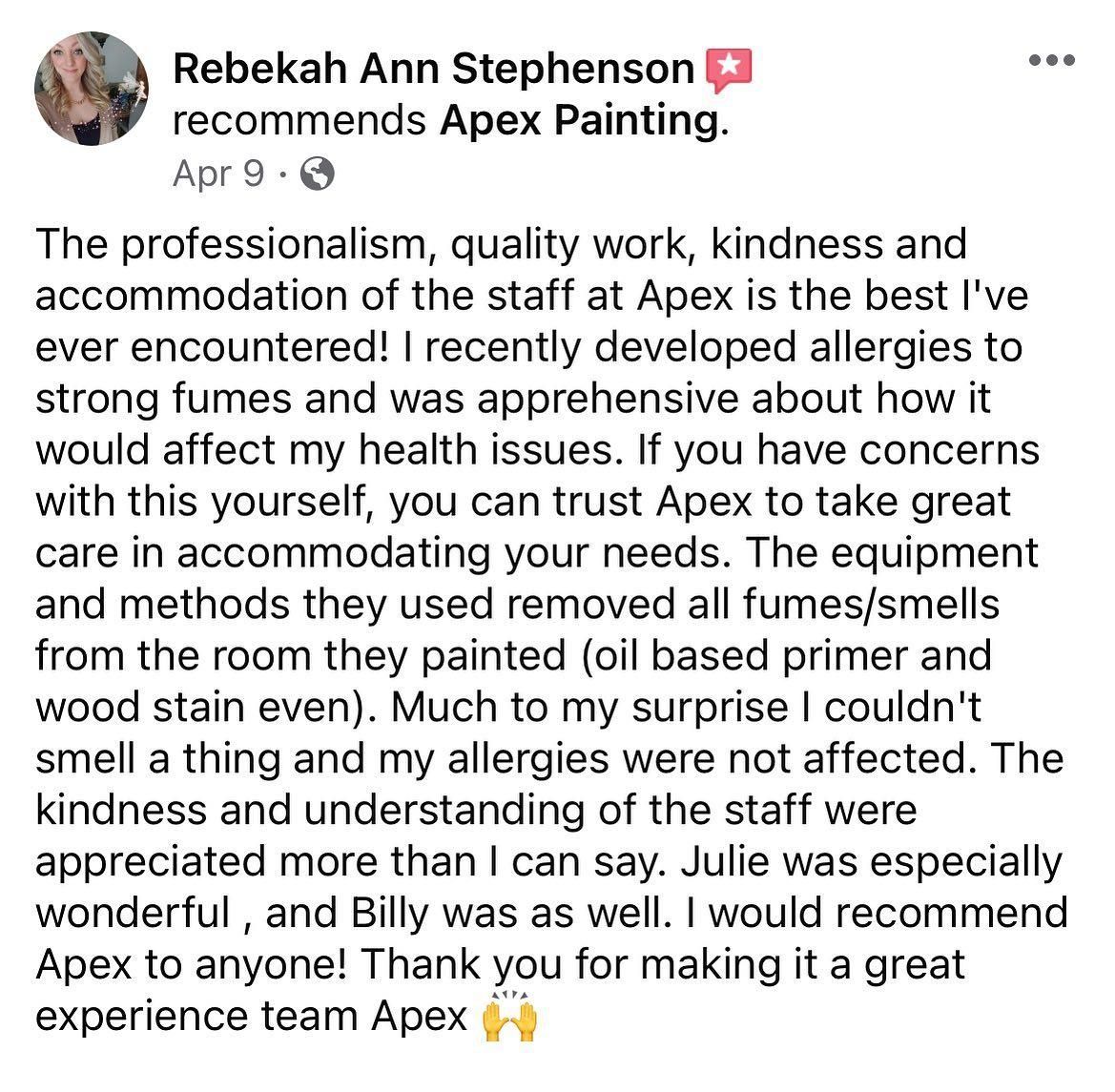  for Apex Painting in Livonia, MI