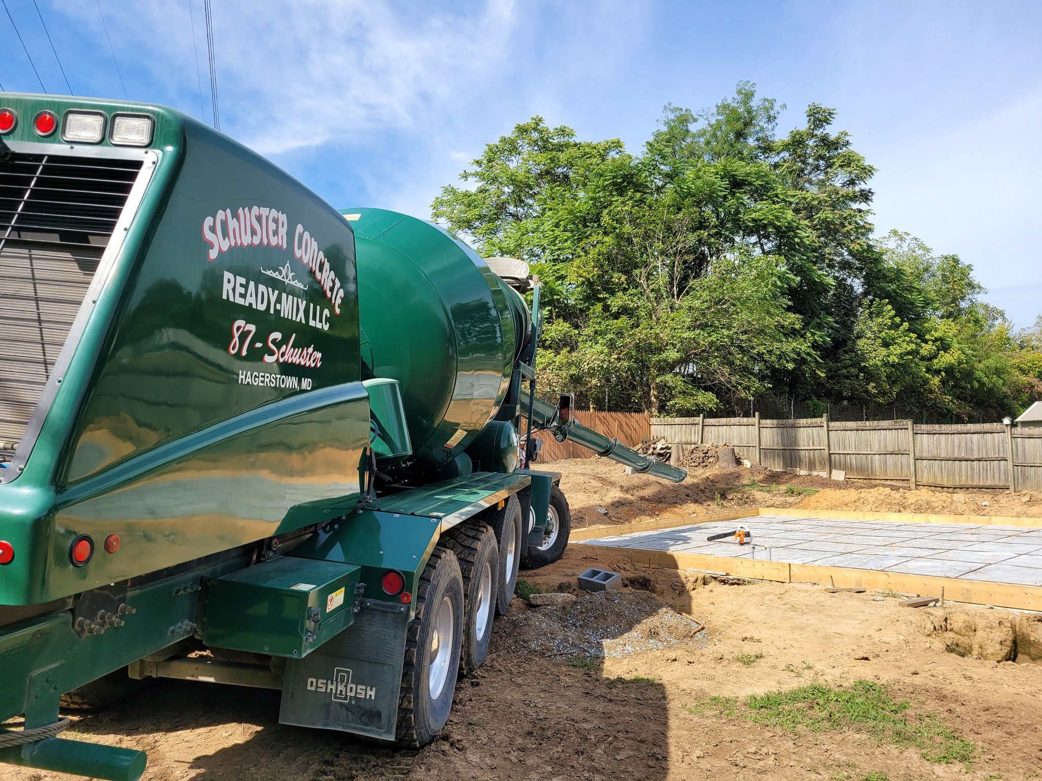 Concrete for C&T Concrete in Frederick, MD