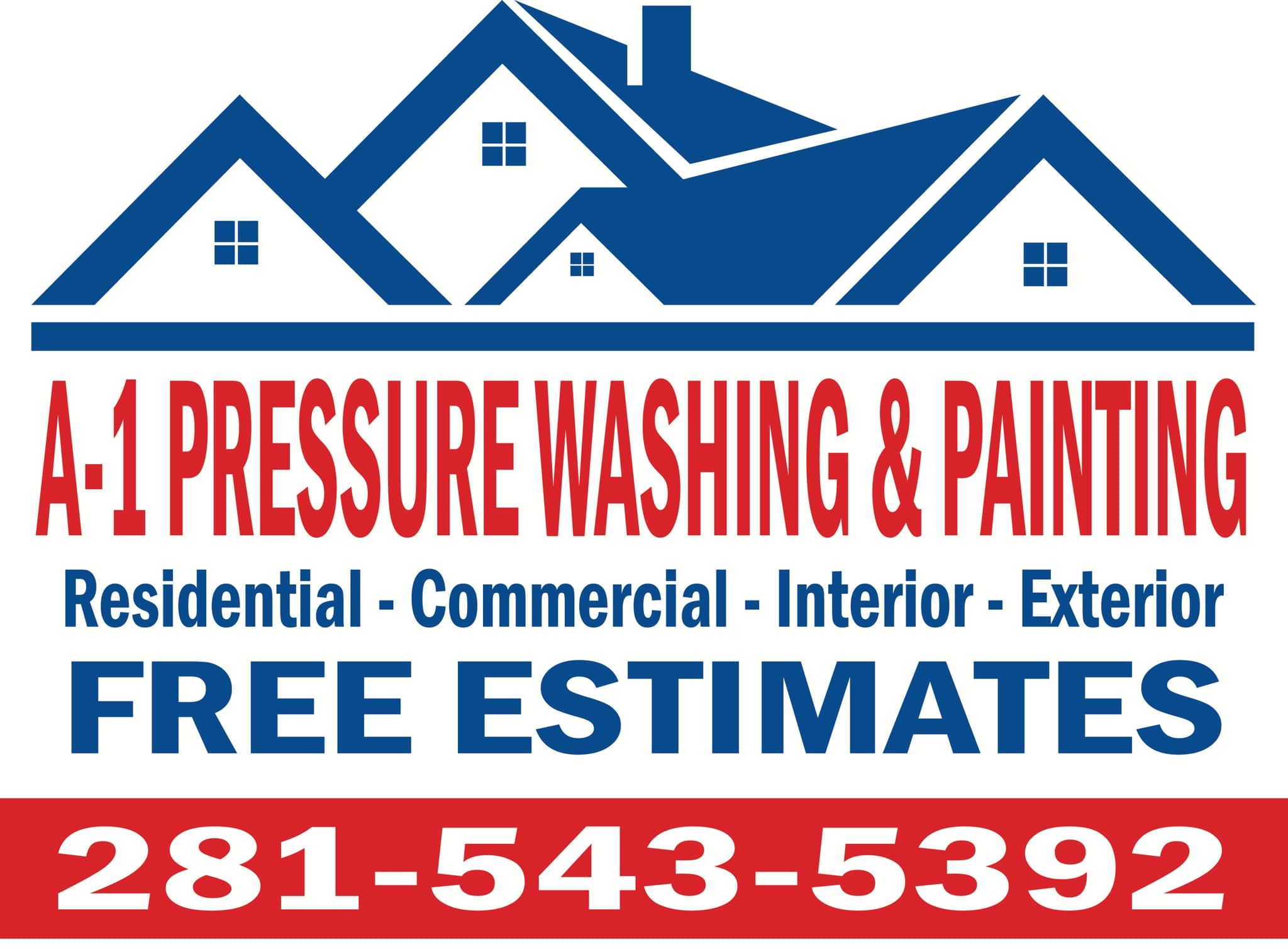  for A-1 Pressure Washing & Painting  in Houston, Tx