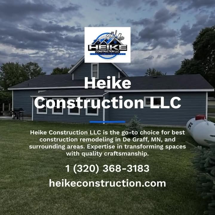  for Heike Construction in De Graff, MN