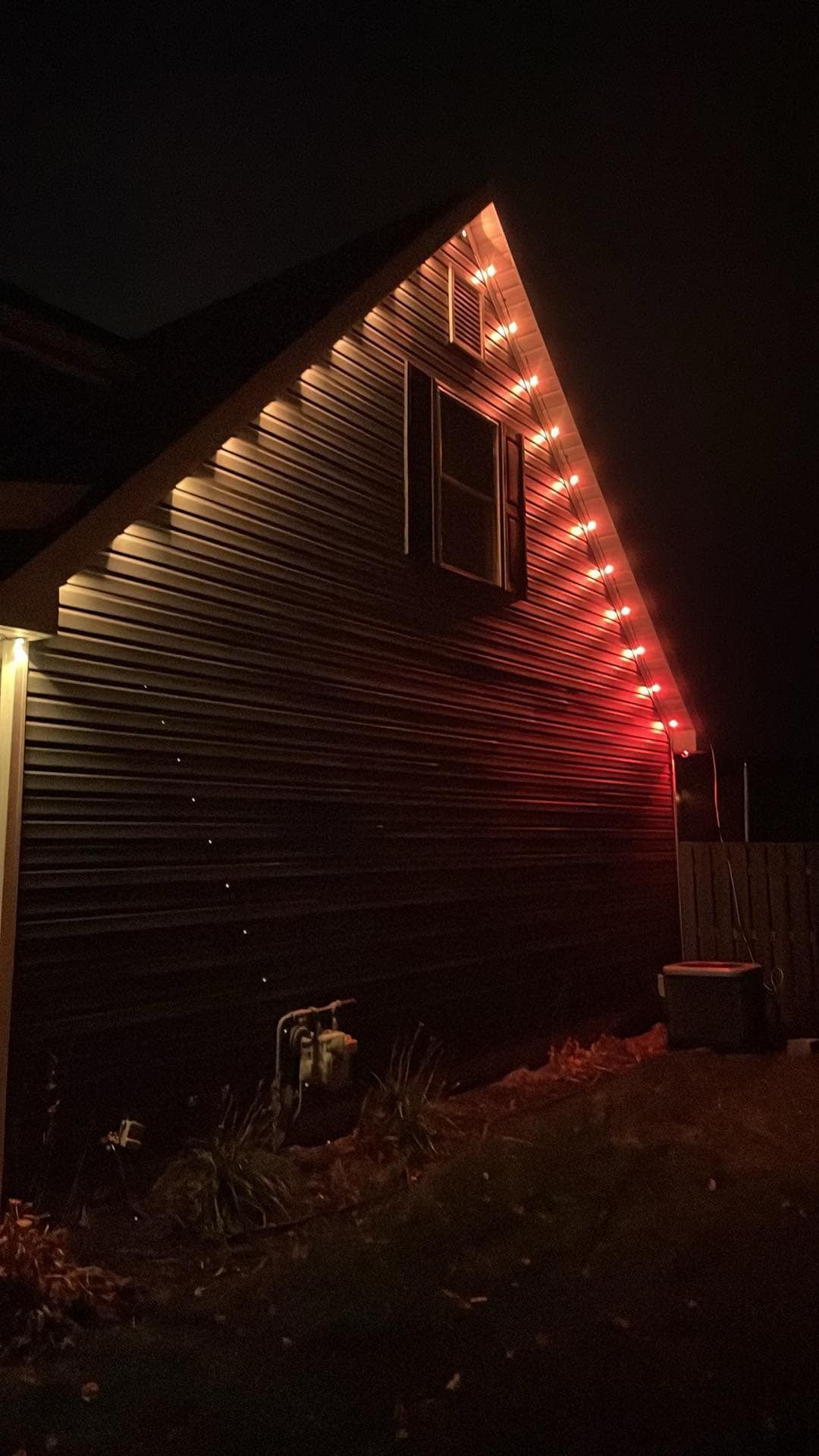 Outdoor Lighting for Risner Construction in De Motte, IN