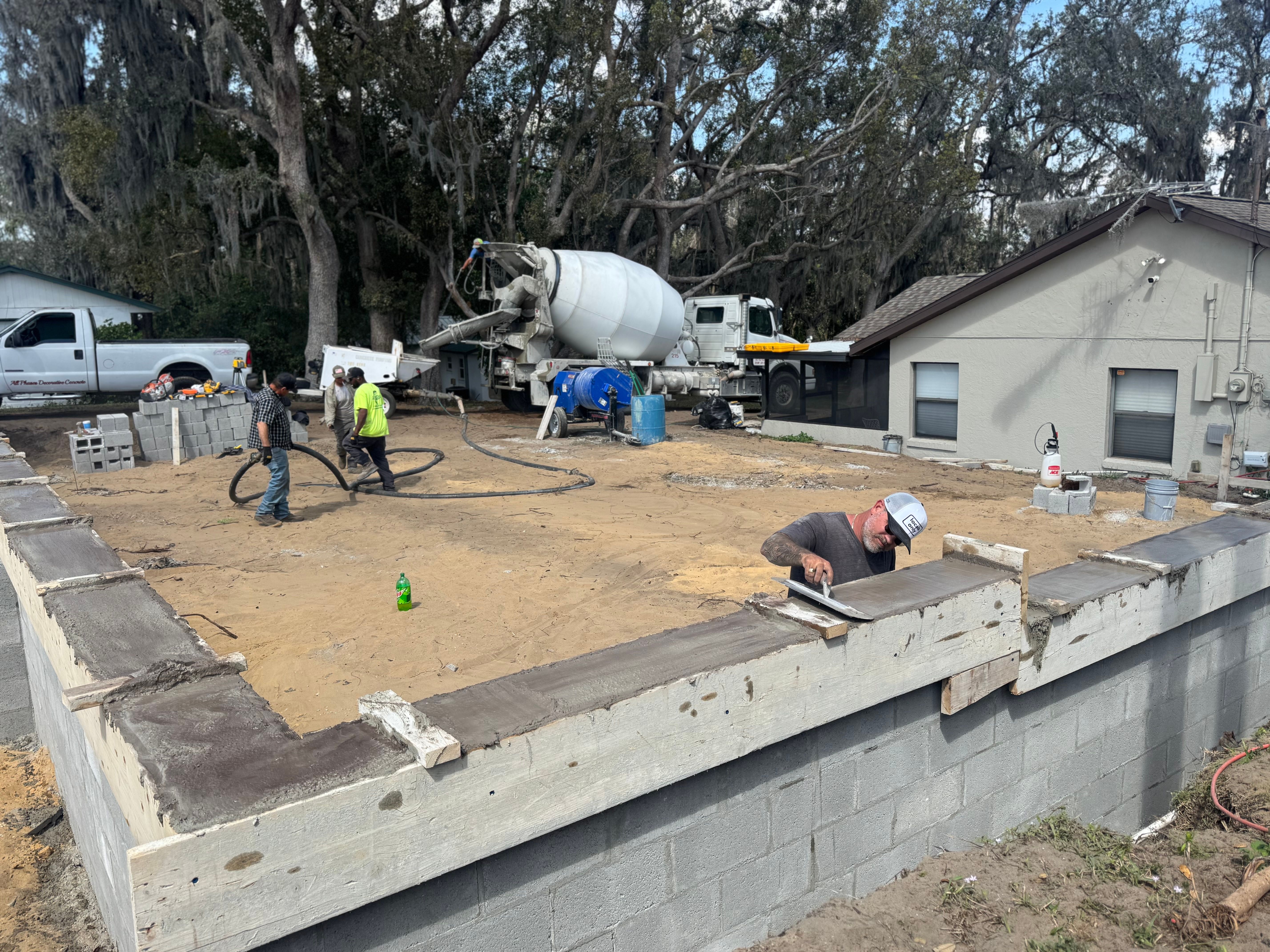 Residential Concrete for All Phases Decorative Concrete in Sebring, FL