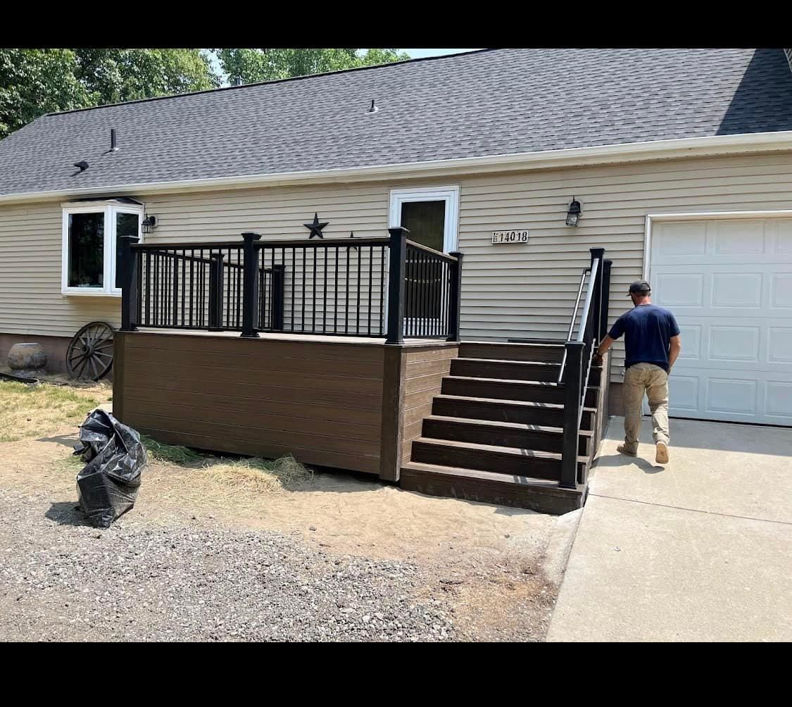 Deck & Patio Installation for BASE Contracting in Dundee,  MI