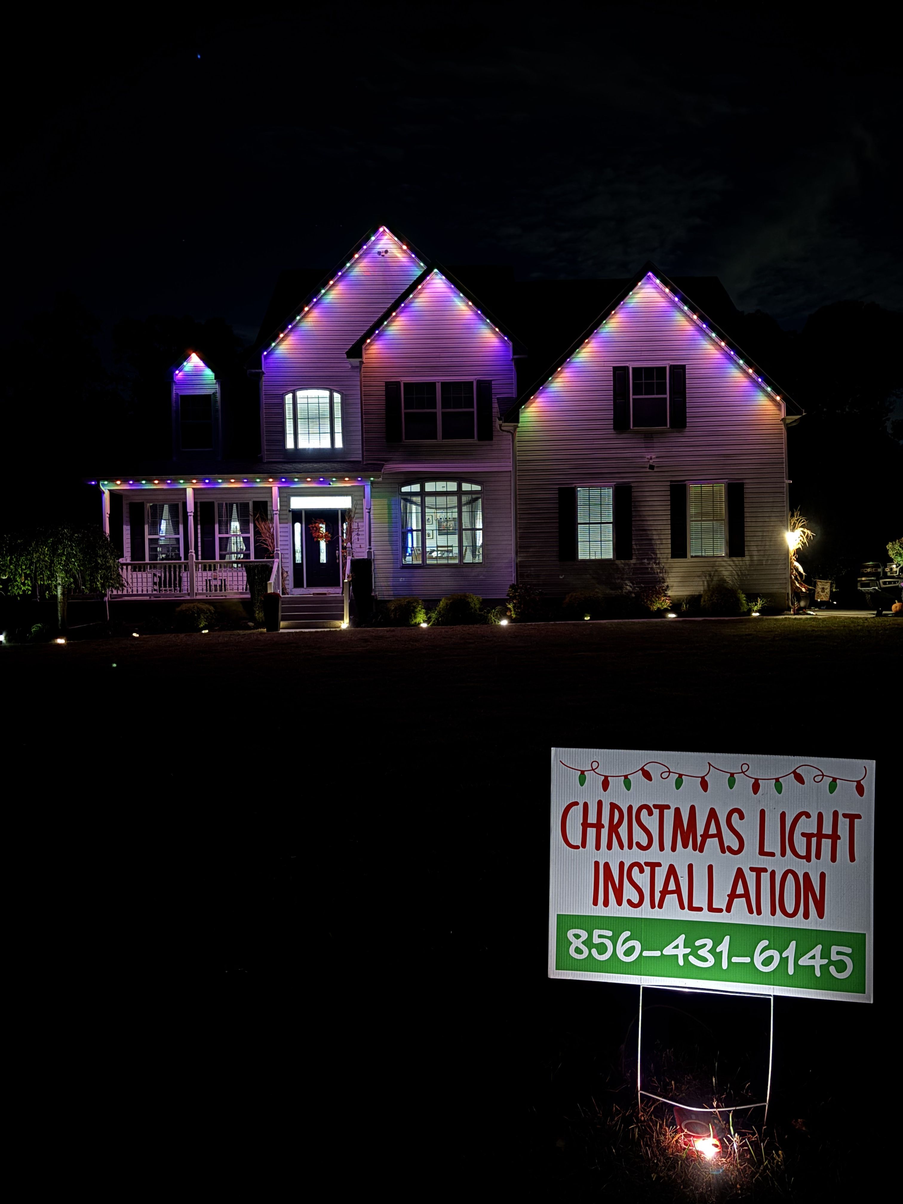  for Happy Holiday Christmas Lighting in Mullica Hill, NJ