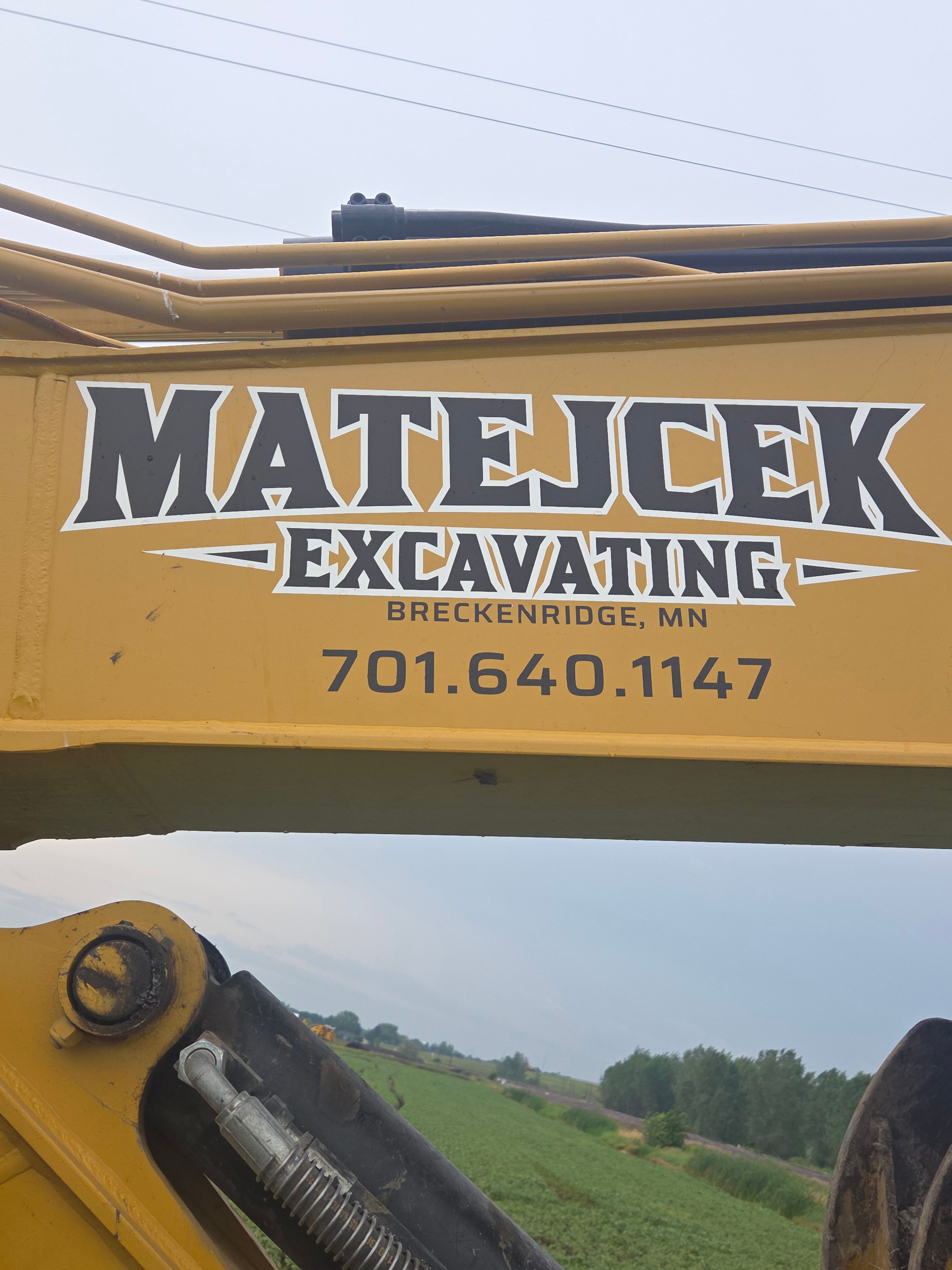  for Matejcek Excavating in Breckenridge, MN