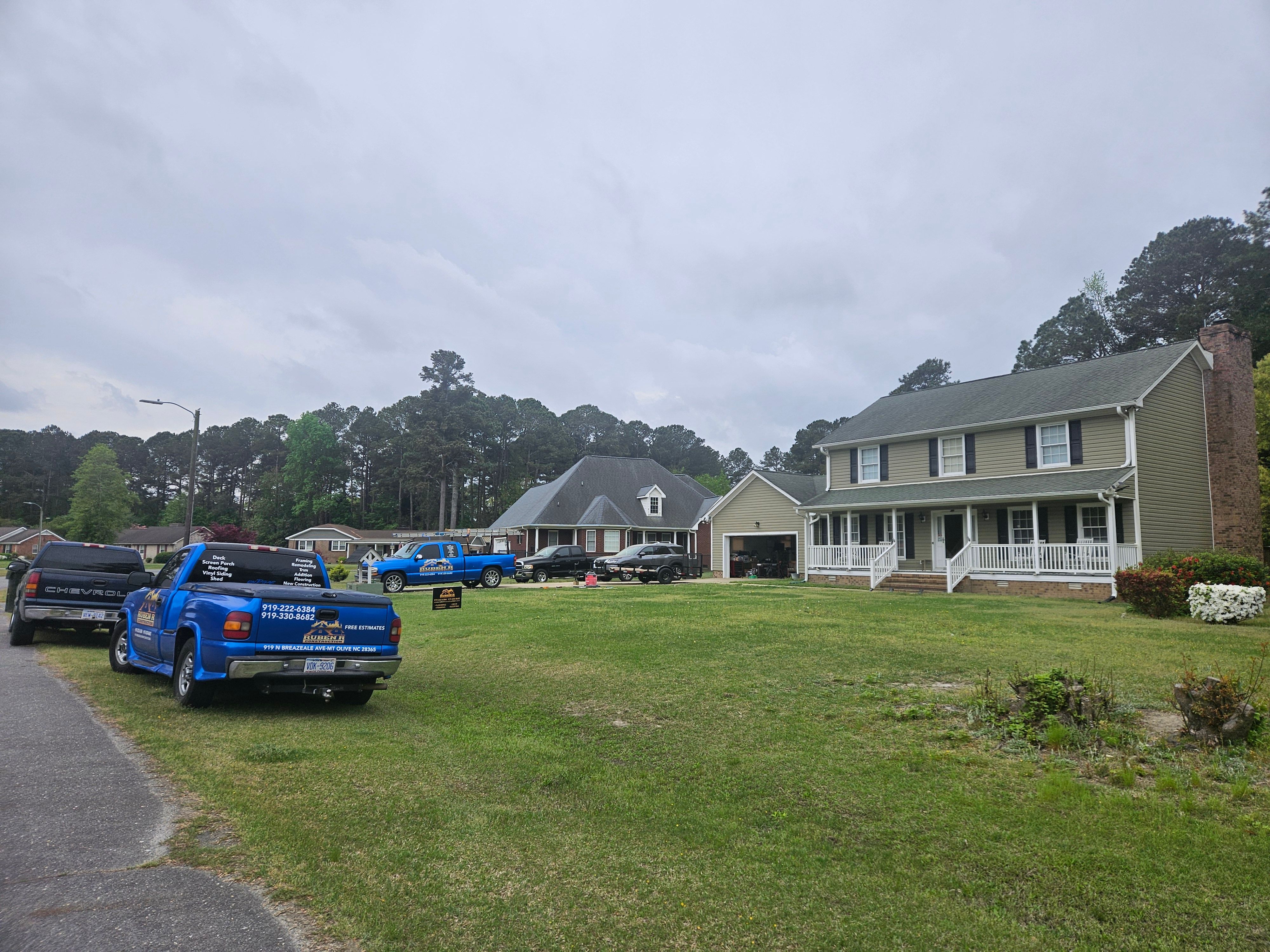  for Ruben R construction in Mount Olive, NC