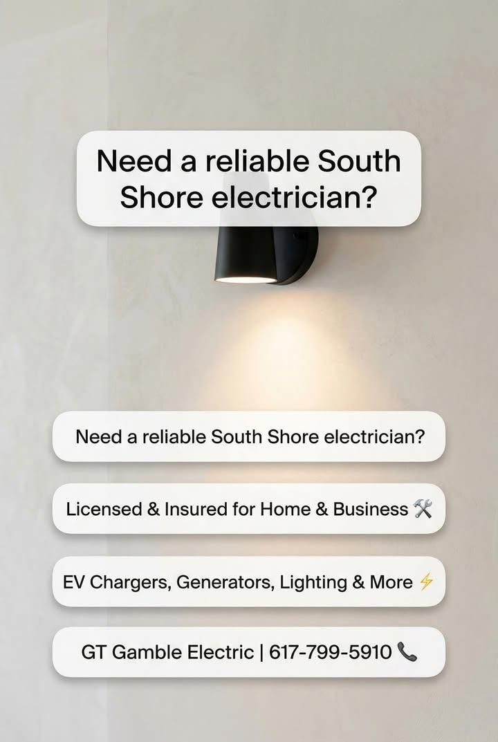  for GT Gamble Electric in South Shore, MA