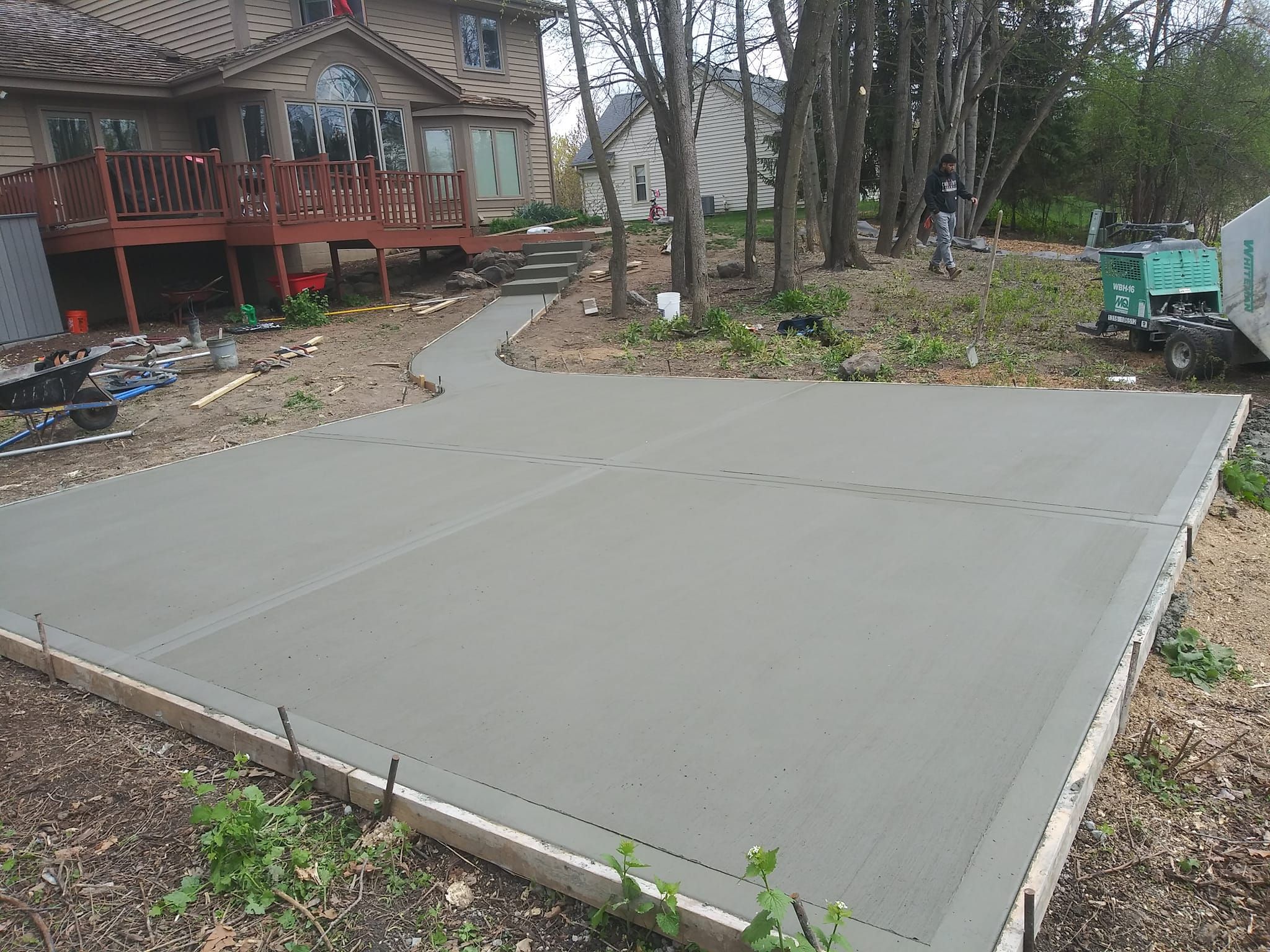  for O&M Concrete in Racine, WI