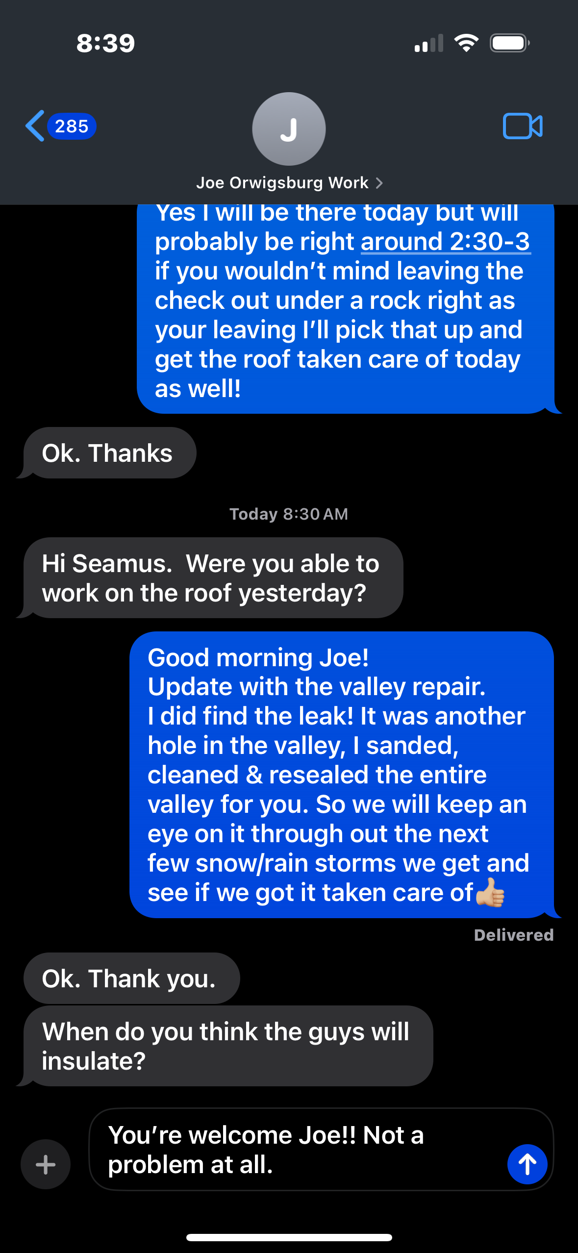  for SMN Construction in Orwigsburg, PA