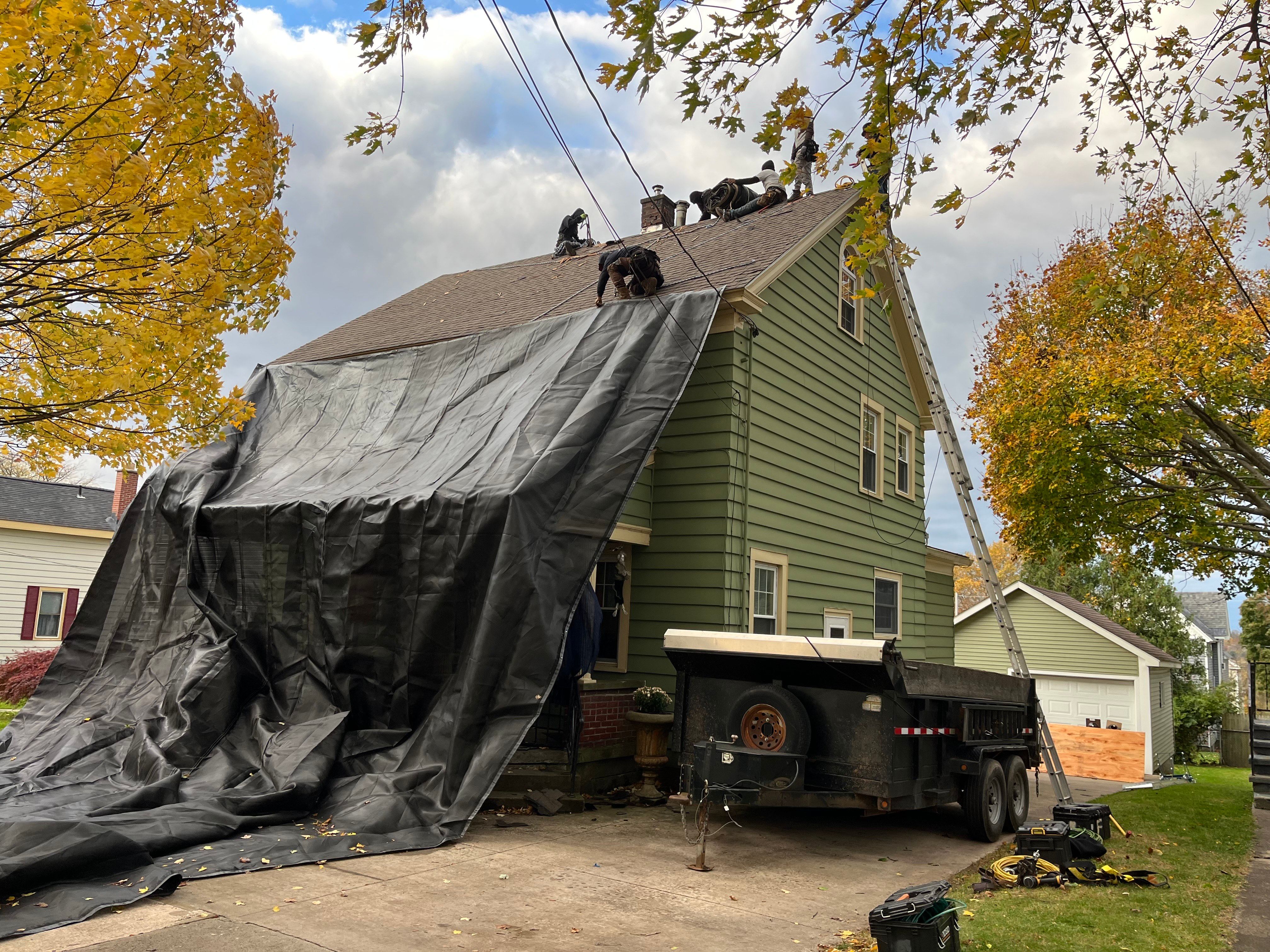 Roofing Installation for RFK Contracting in Wolcott, NY