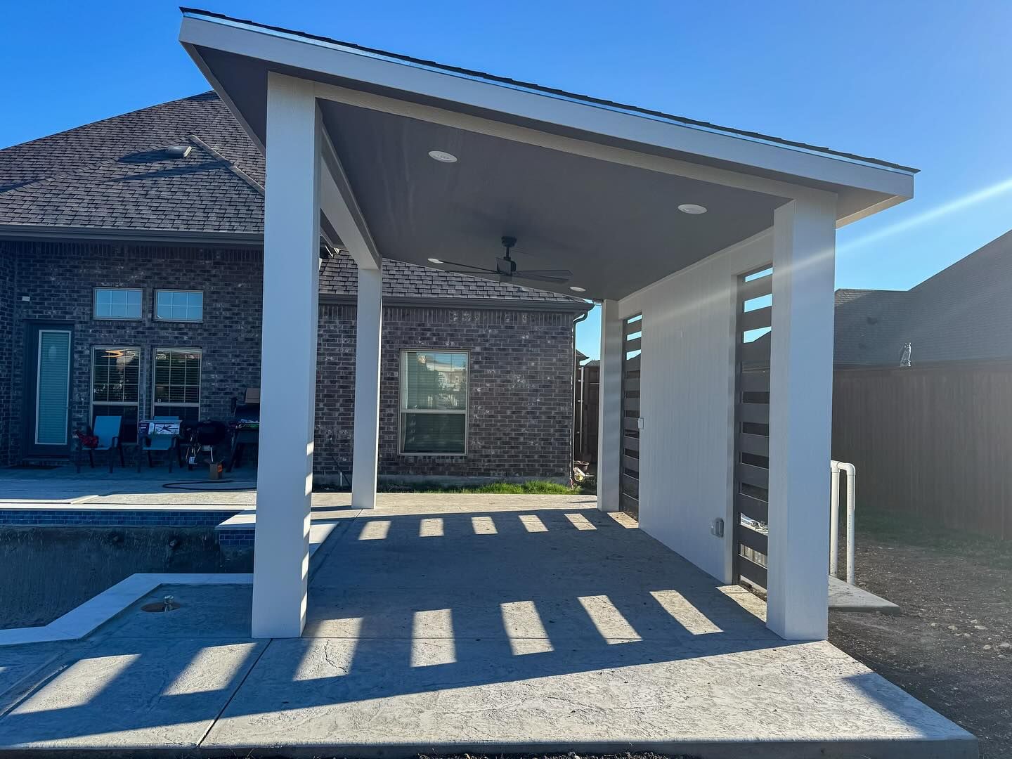 Lighting Installs for Galev Electric in Prosper, TX