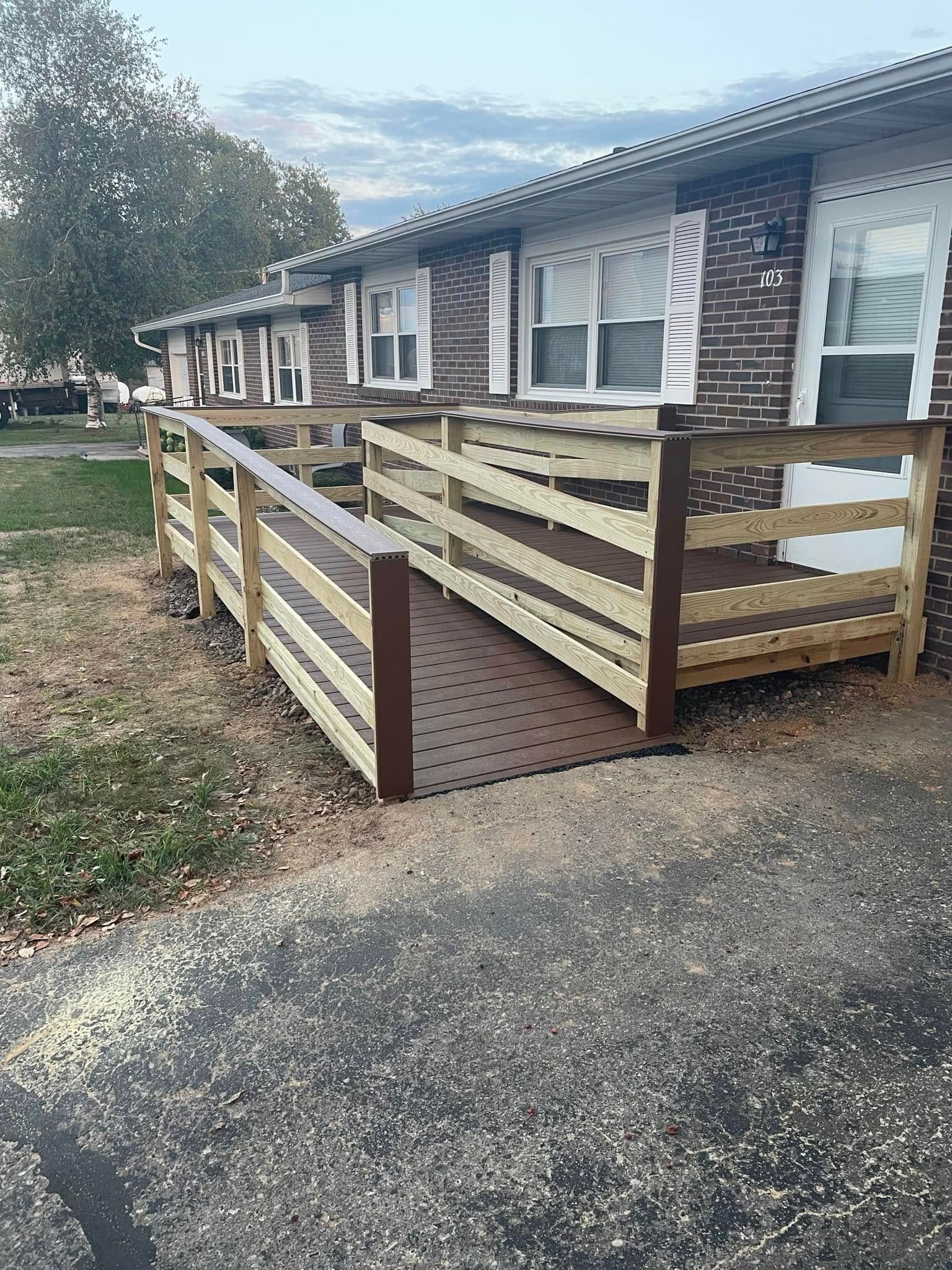 Exterior Renovations for Goeke Construction LLC in La Farge, WI