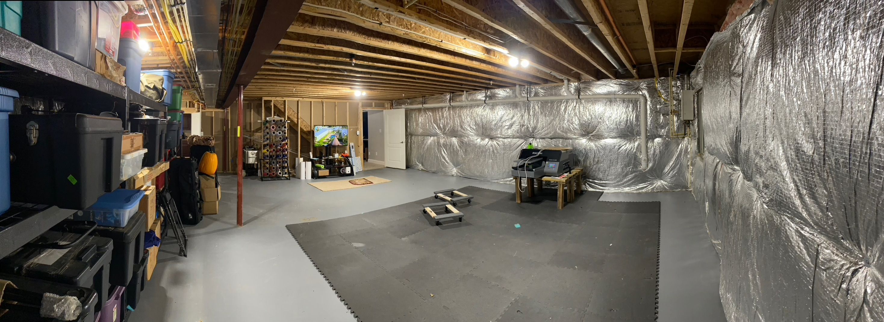 Basement Remodel for Big Rock Contractors of Kentucky, LLC in Corbin, KY