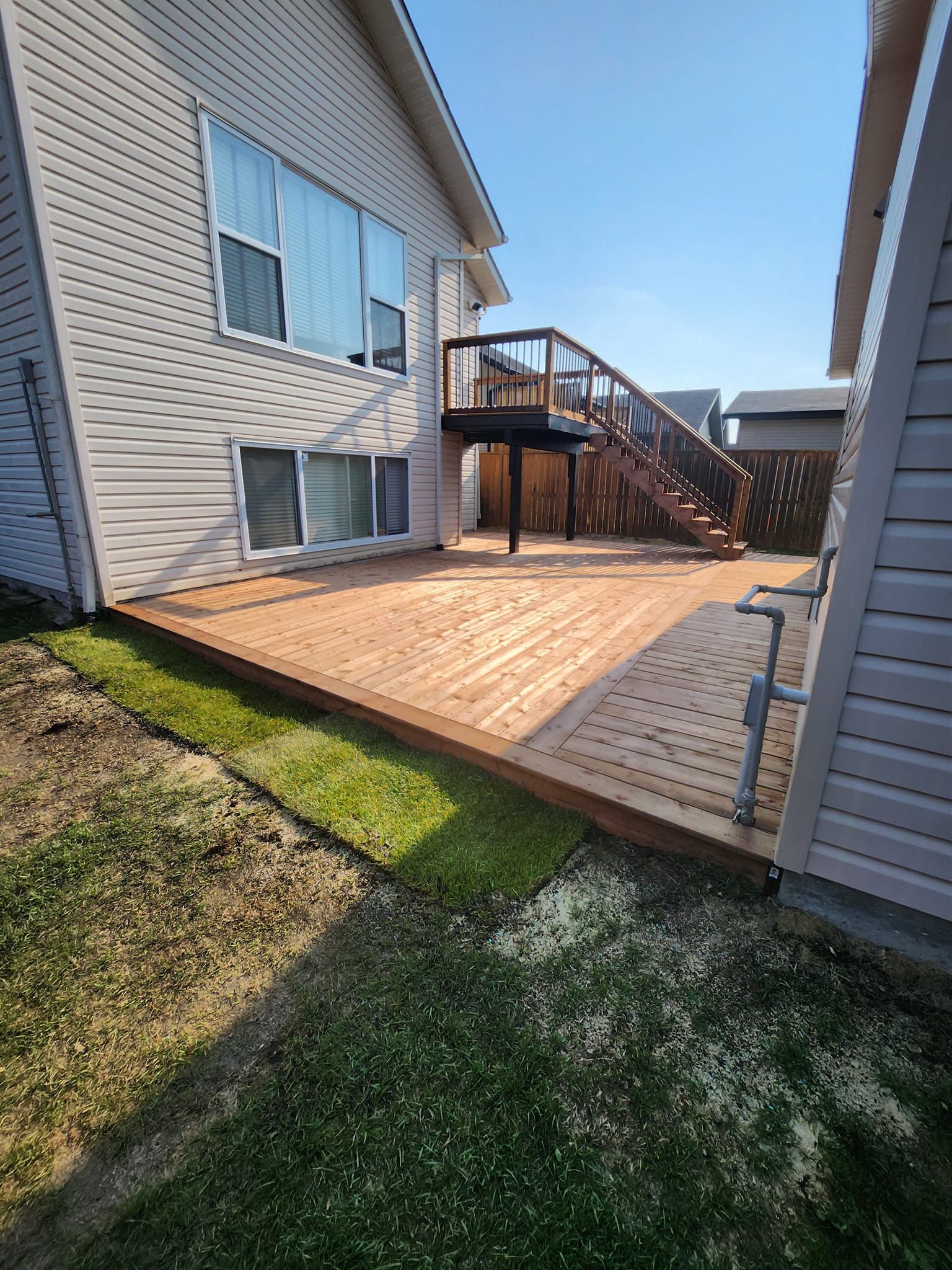 Deck & Patio Installation for Skywalker Contracting Inc.  in Red Deer, Alberta