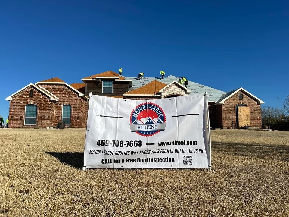 All Photos for Major League Roofing in Frisco, TX