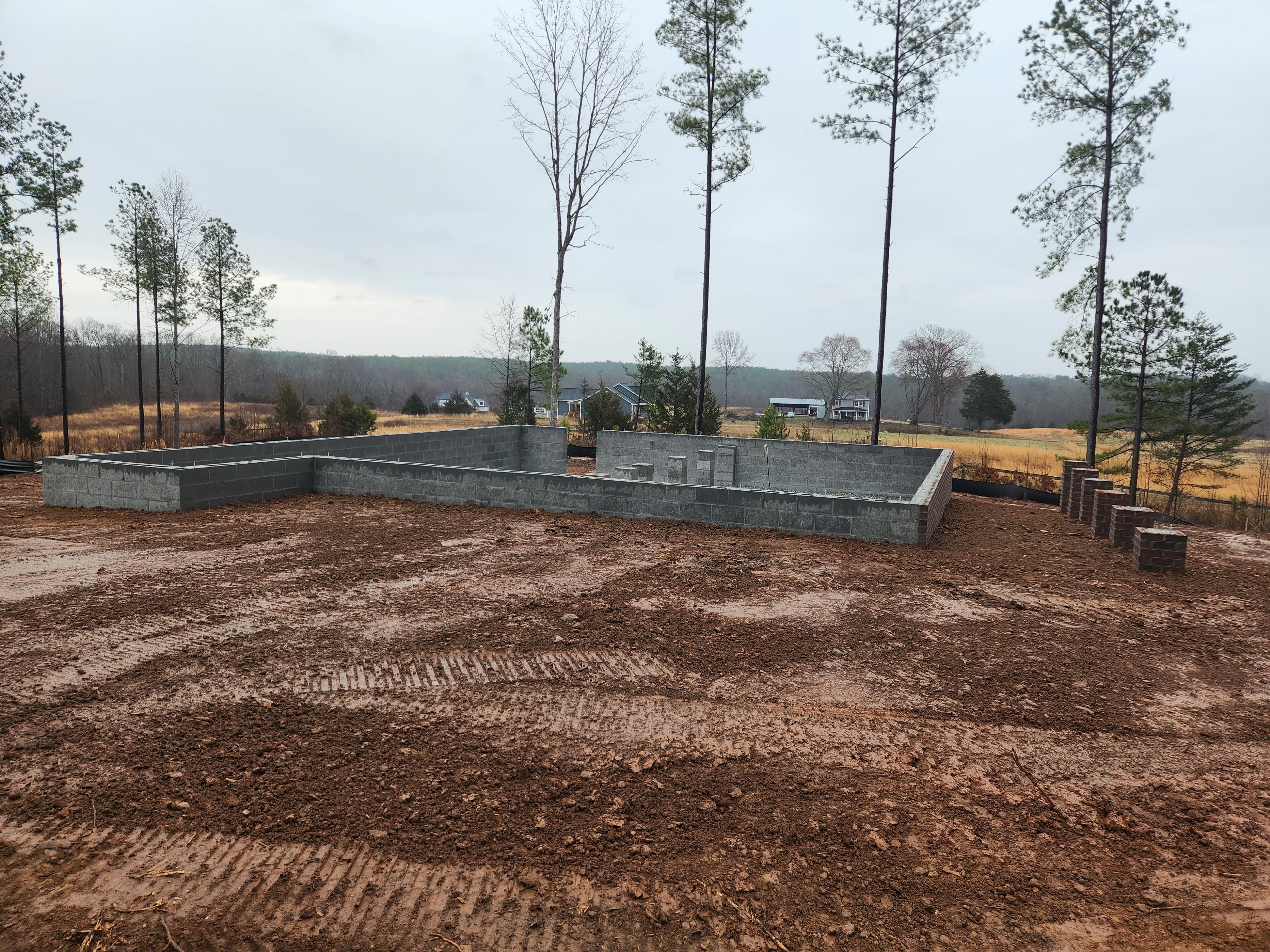 Land Clearing/Demolition for C.A. Sherry Land Improvement, LLC. in Louisa, VA