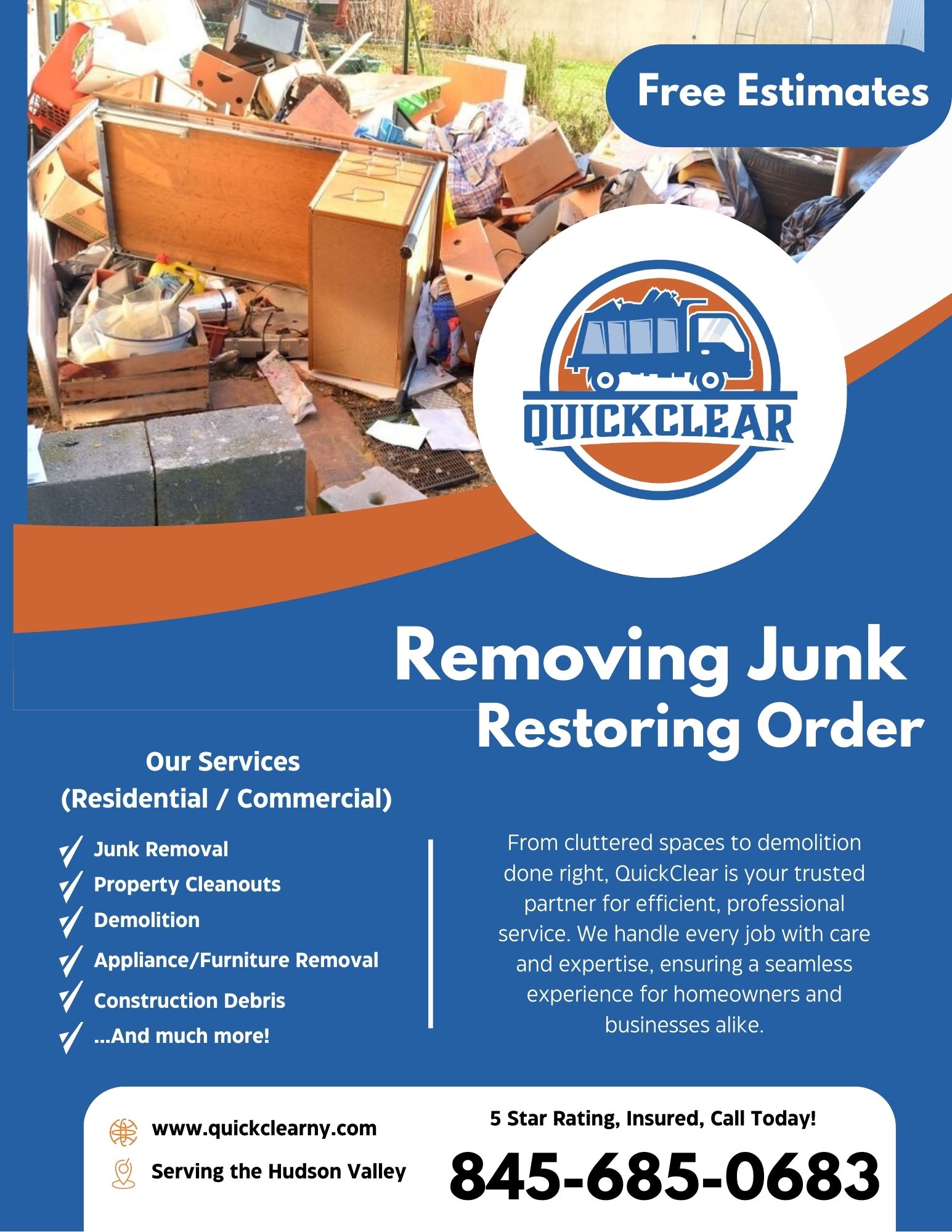 All Photos for QuickClear Junk Removal & Demolition in Poughkeepsie, NY