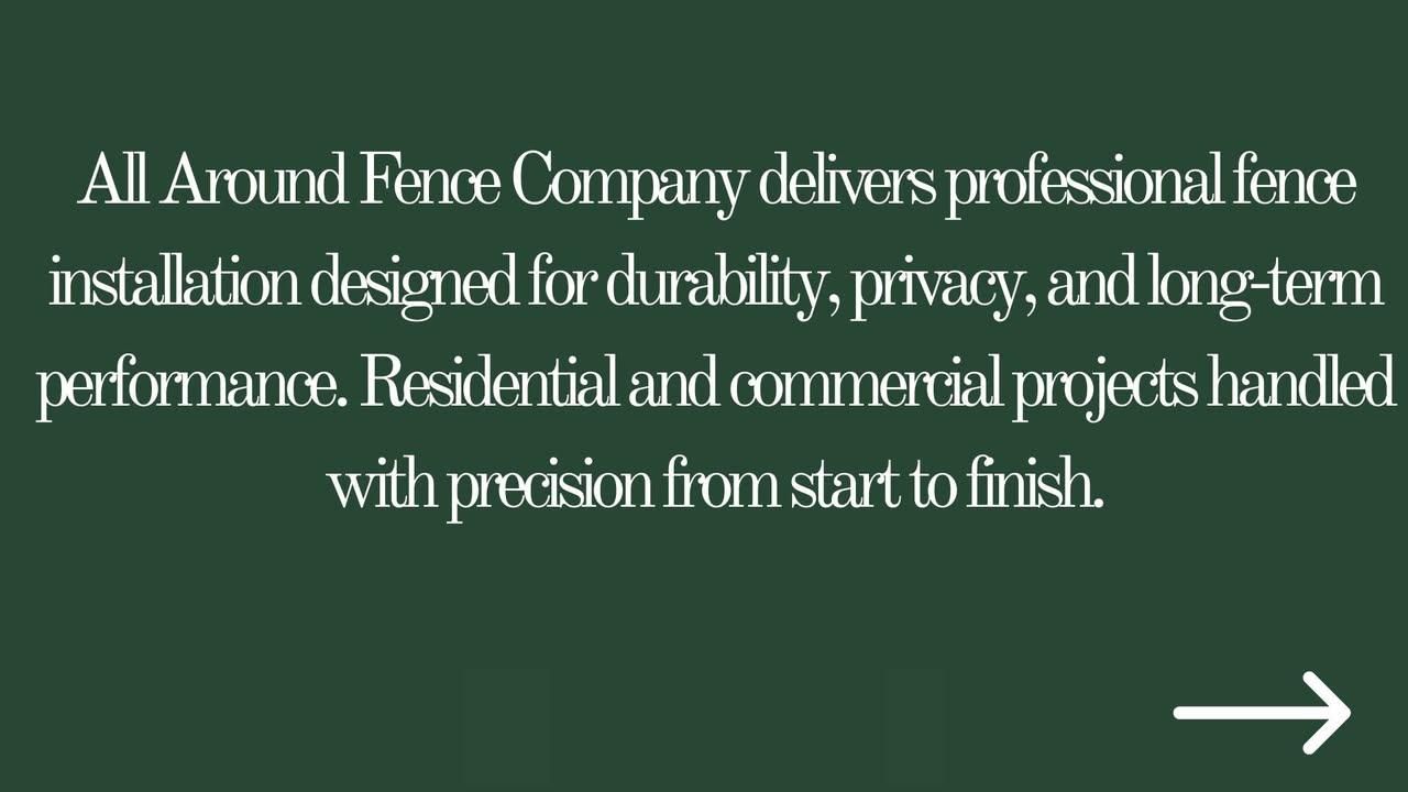  for All Around Fence Company in Belgrade, ME