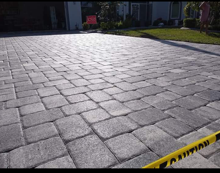 Main hero image of Sierra Pavers & Power Washing LLC performing Pressure Washing & Paver Care work