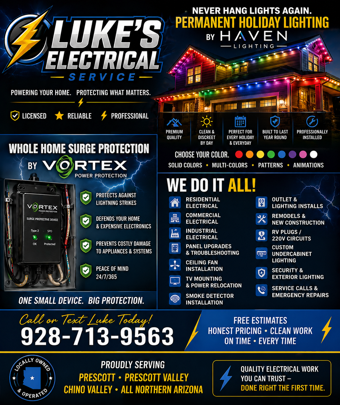  for Luke’s Electrical Service in Chino Valley, AZ