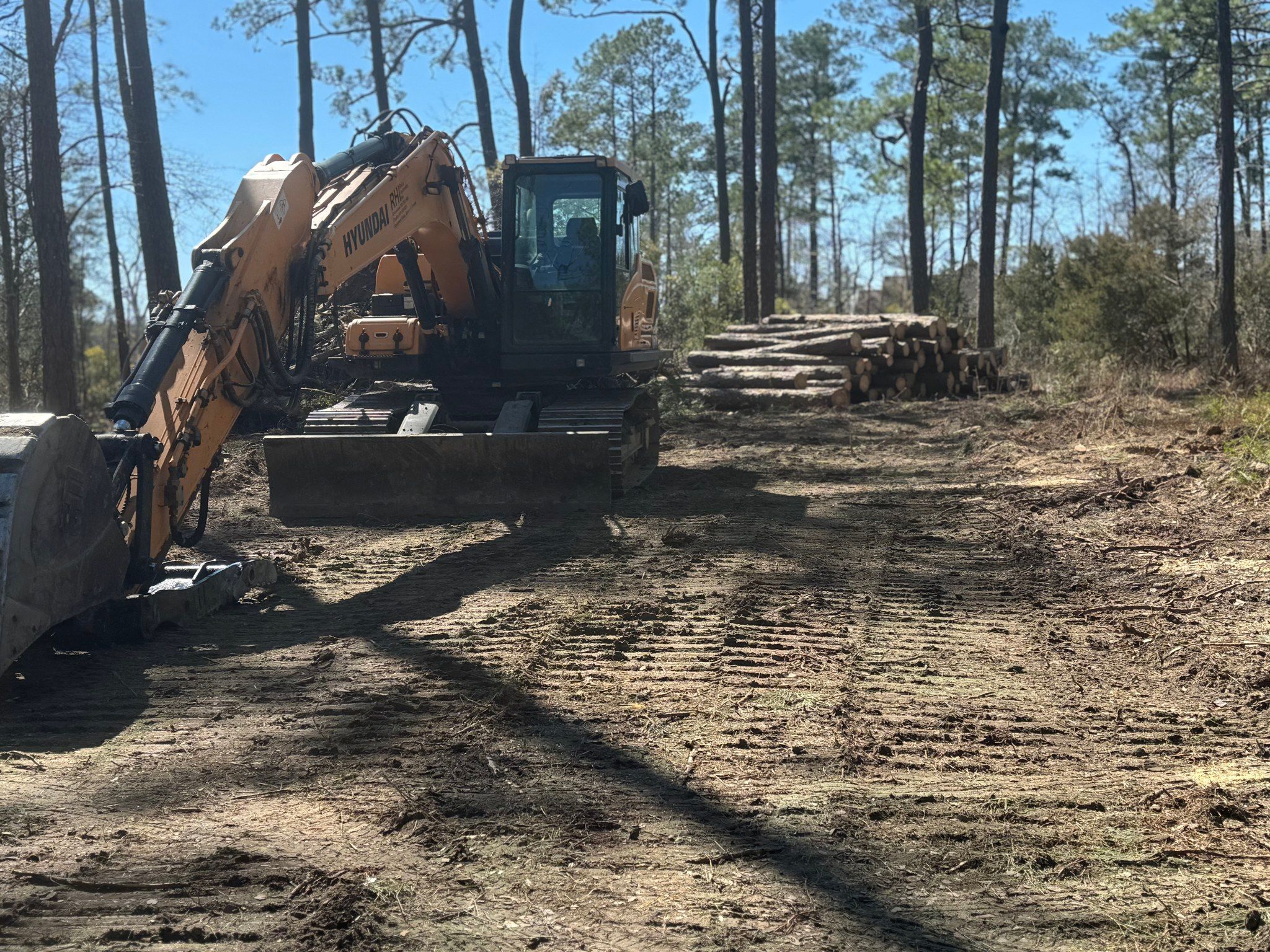 Excavating for Beards Creek Construction in Grantsboro, NC