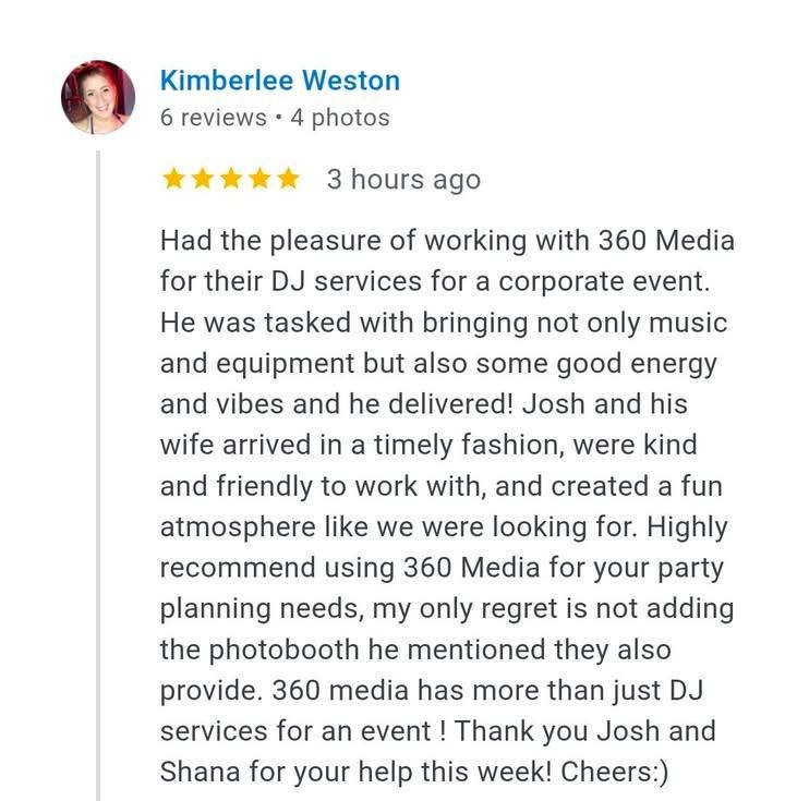  for 360 Media in Charleston, SC