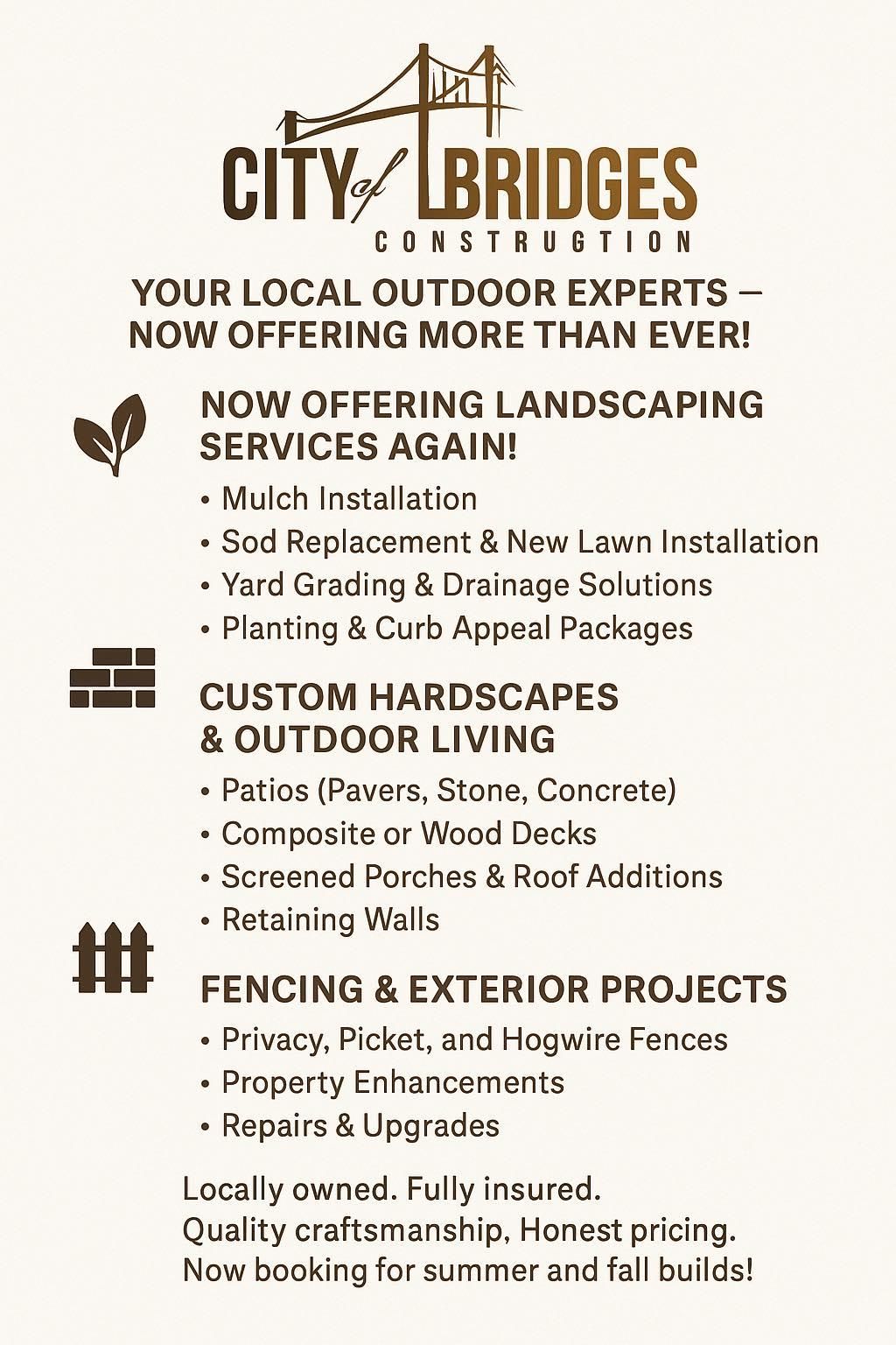  for City of Bridges Construction in Greenville, SC