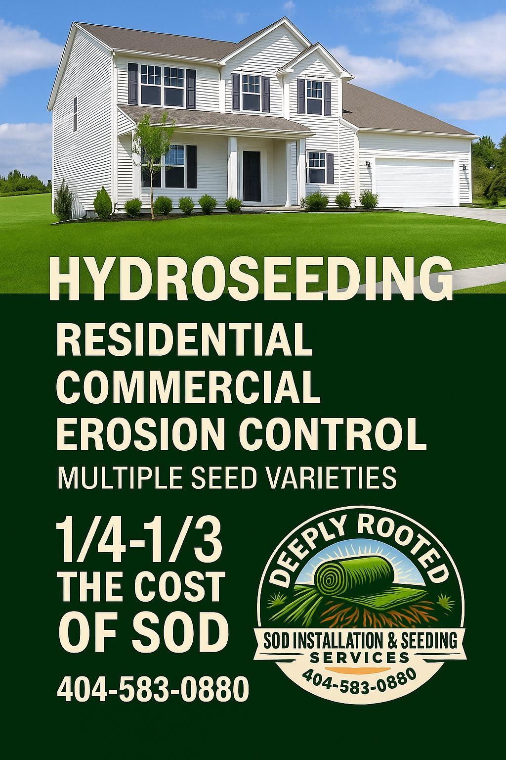  for Deeply Rooted Lawn Installations - Sod Installation & Hydroseeding Services in Winder, GA