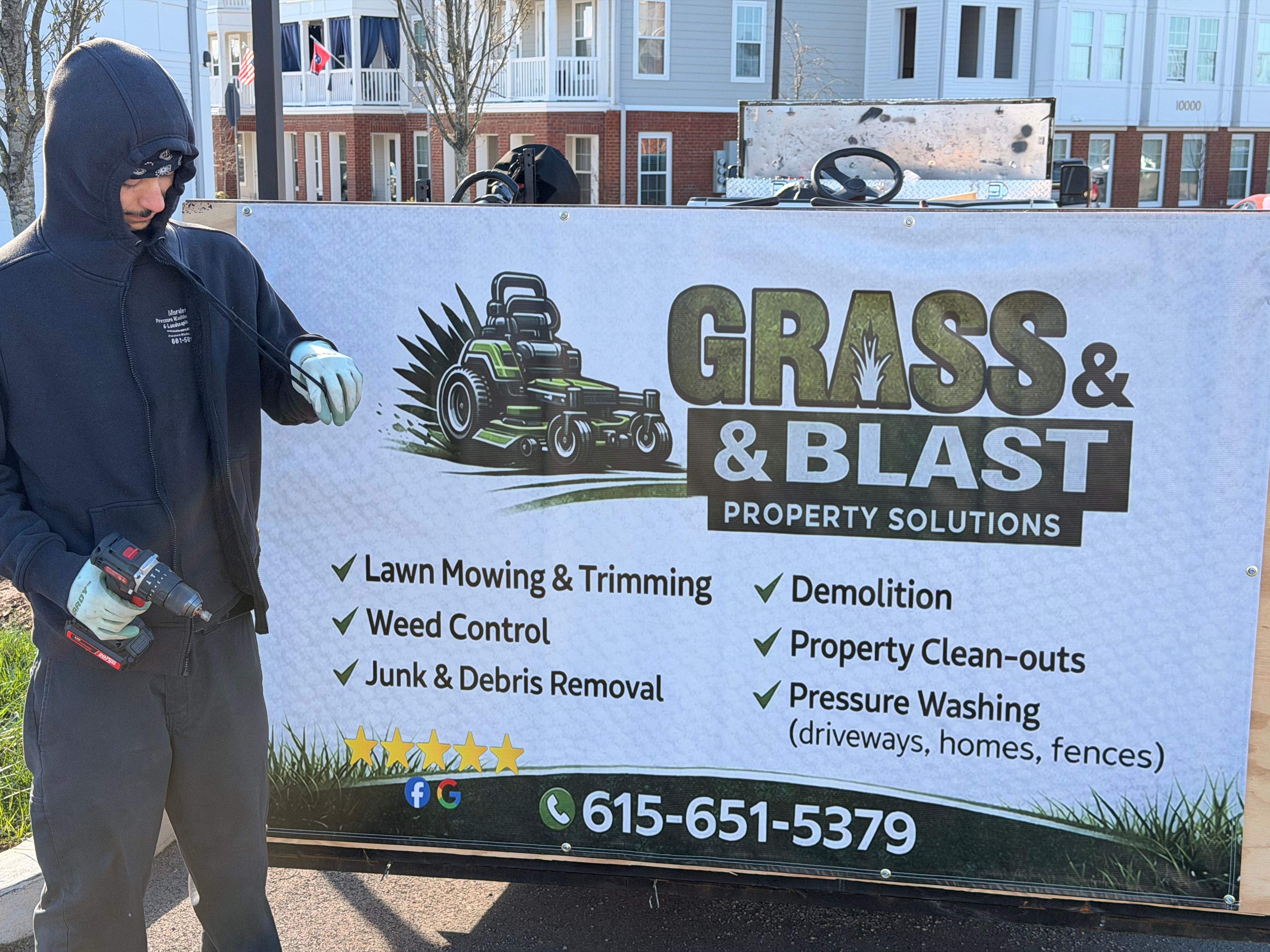  for Grass & Blast Property Solutions in Spring Hill, TN