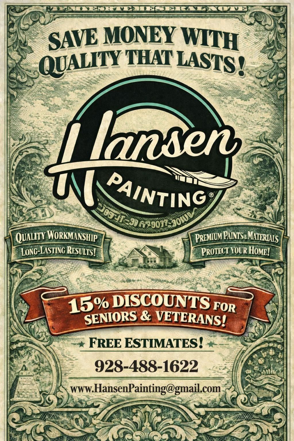  for Hansen Painting in Fort Mohave, AZ