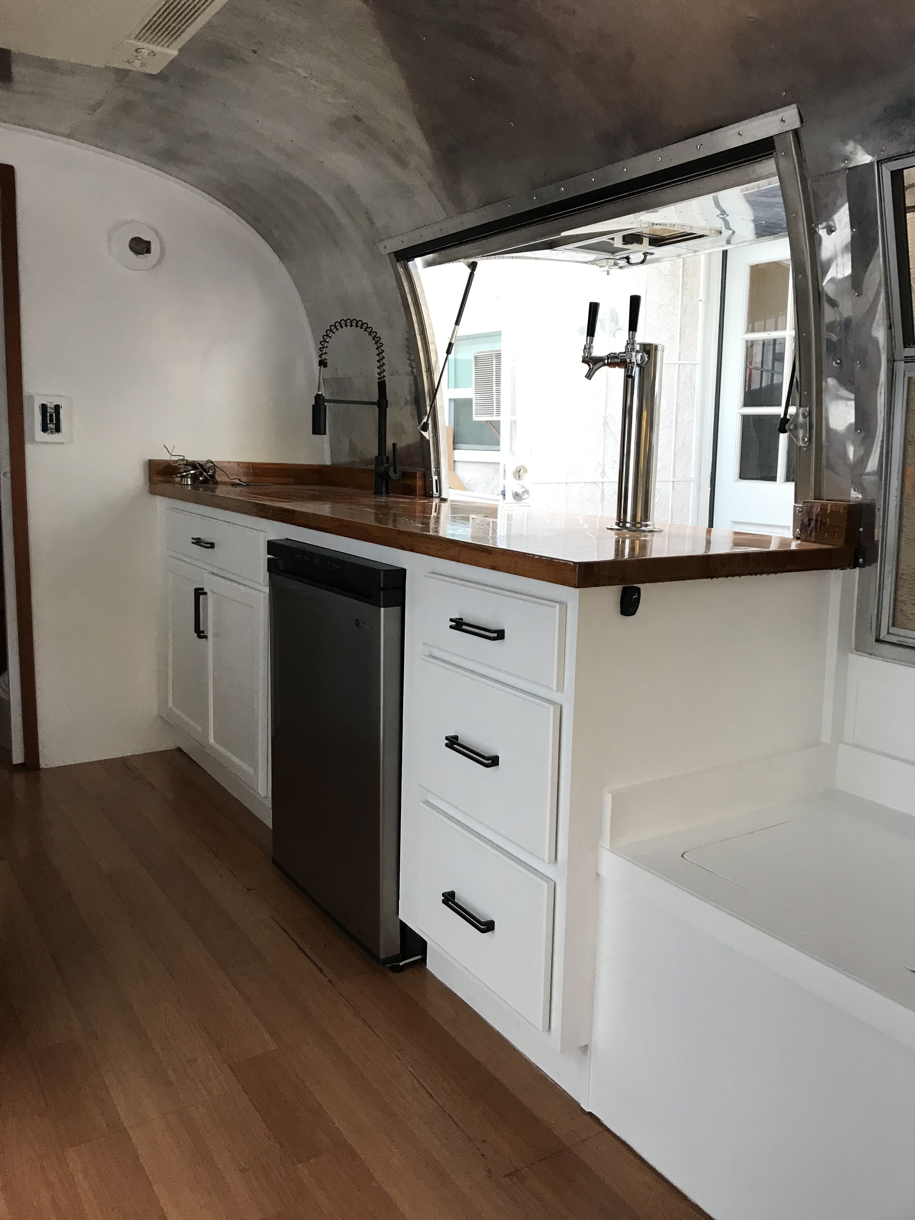 Airstream - Mobile Bar for Mauka to Makai RV Renovations in Los Angeles, CA