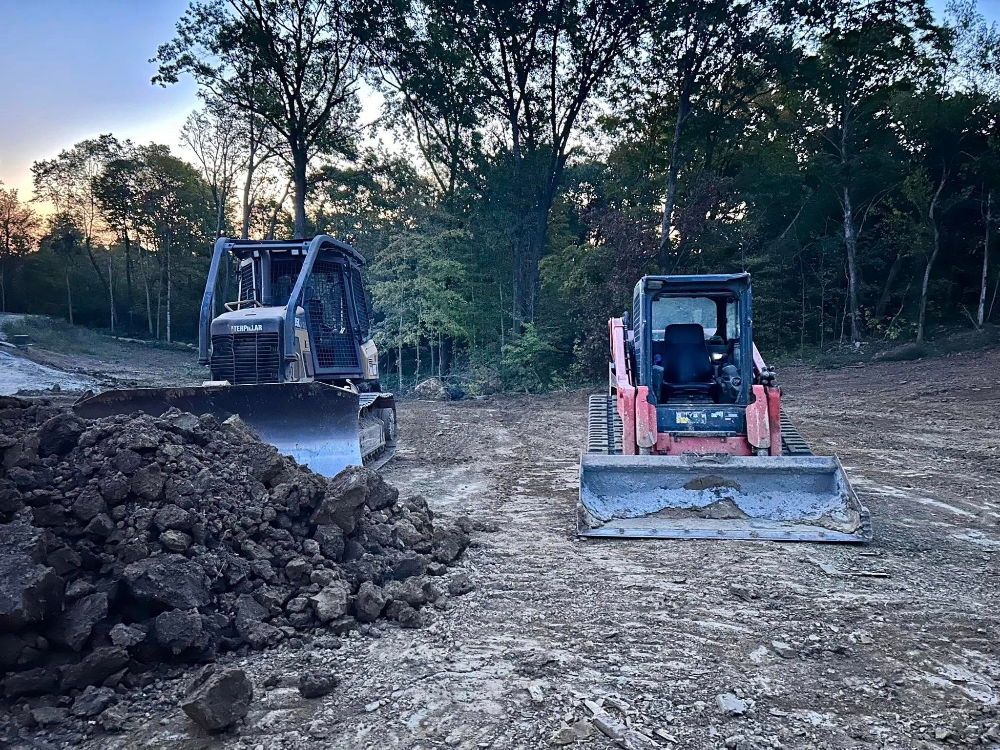 Excavating for Louisville Earth Movers in Crestwood, KY