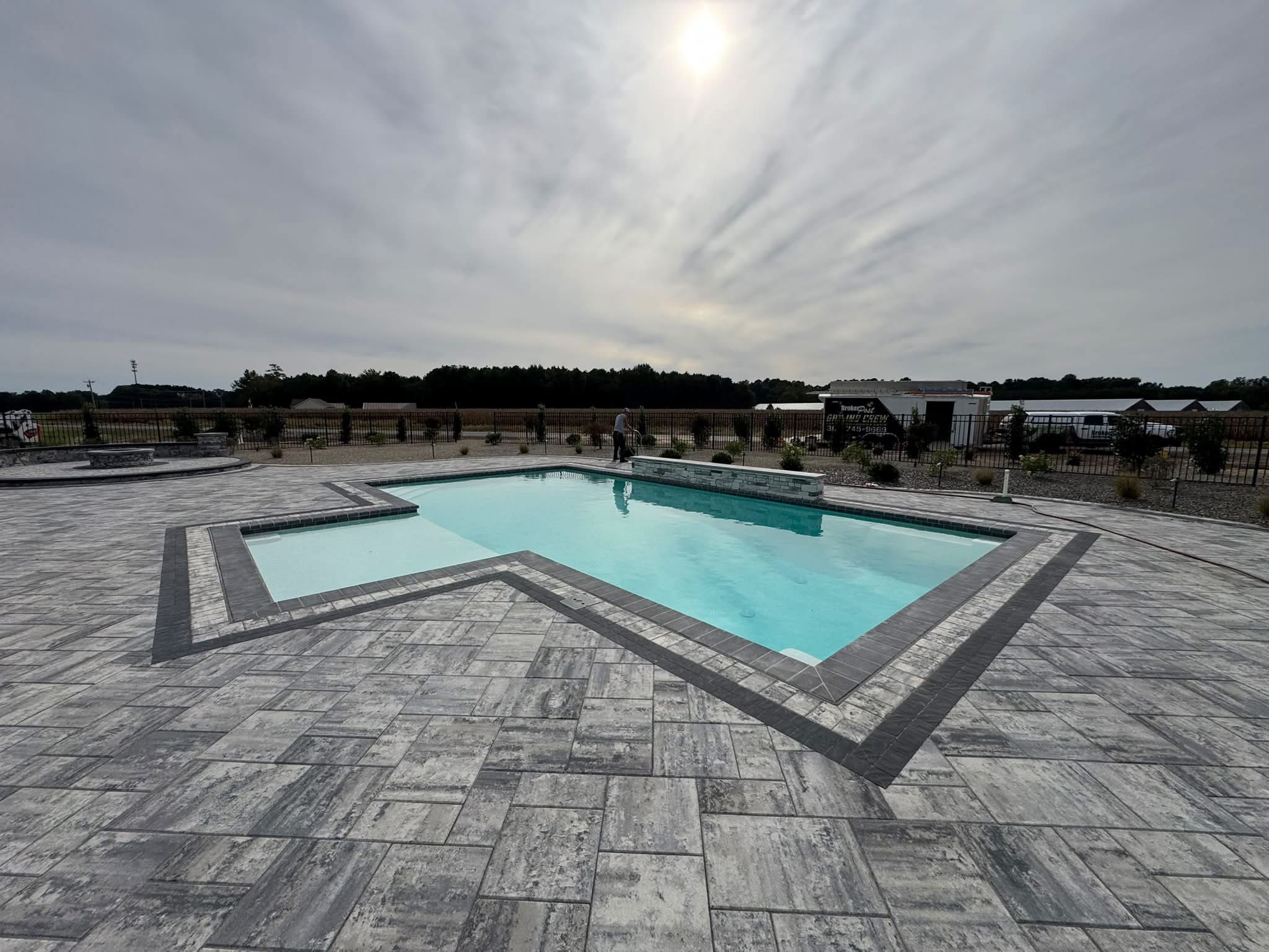 Patio Design & Construction for Broker Post Ground Crew in Sussex County, DE