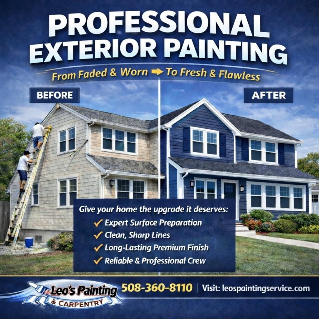  for Leo's Painting and carpentry services  in All of Cape cod, MA