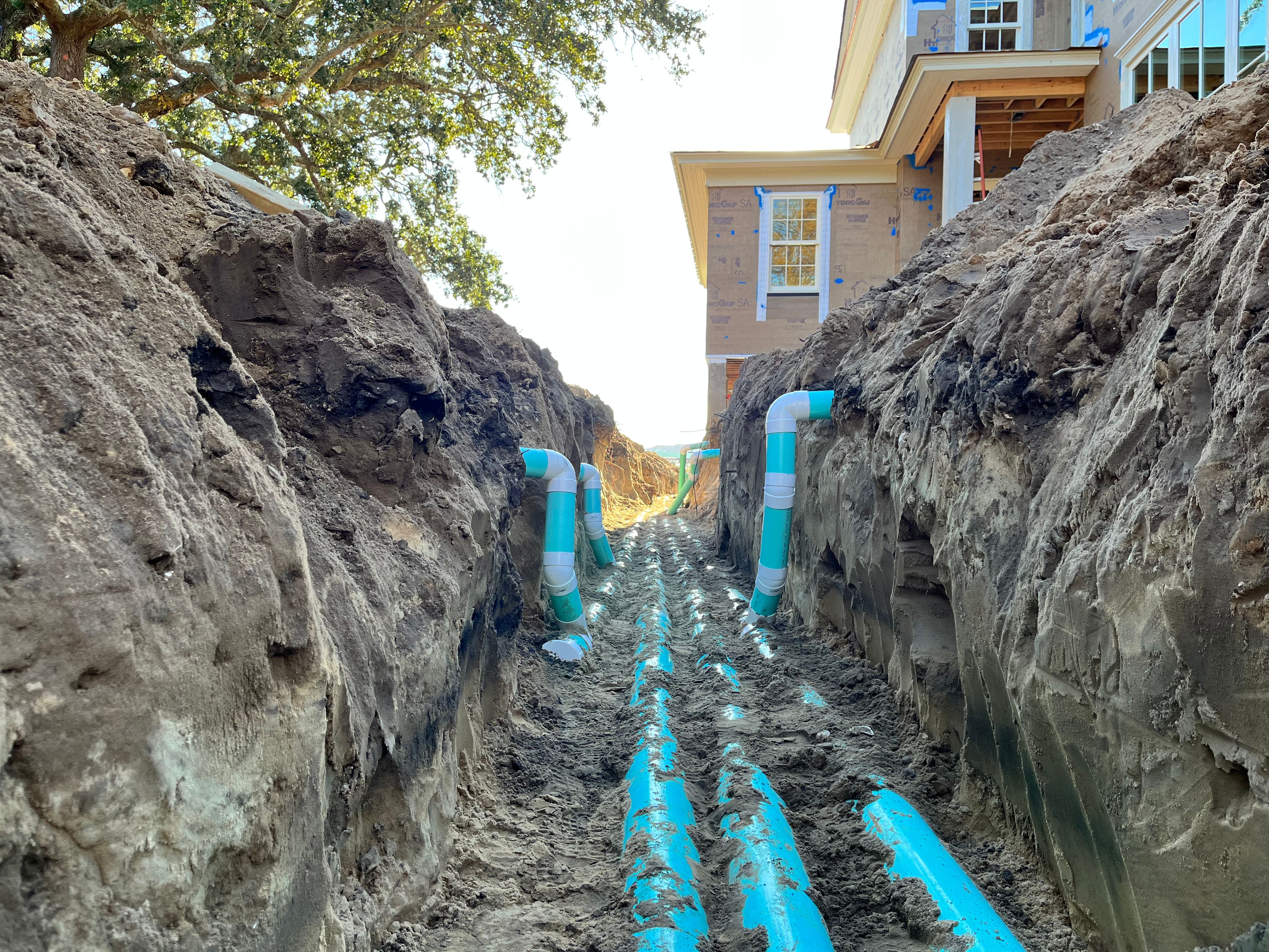 Stormwater Drainage for CW Earthworks, LLC in Charleston, South Carolina