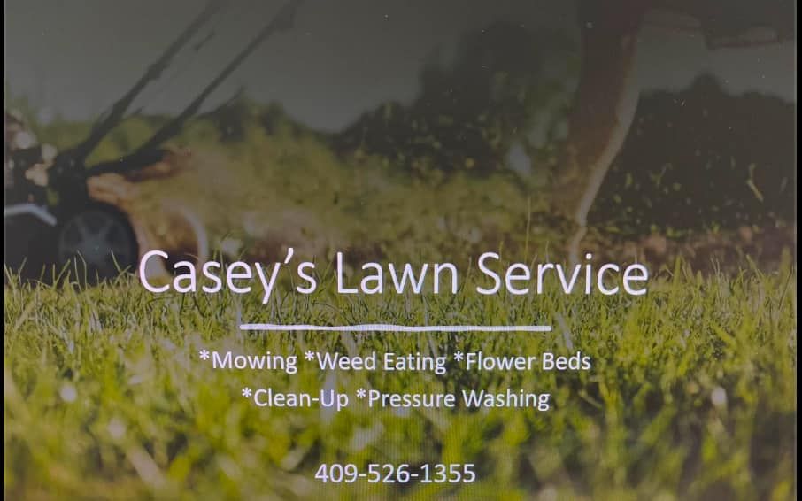  for Casey's Lawn Service in Houston, TX