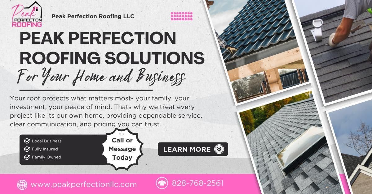  for Peak Perfection Roofing LLC  in Asheville, NC
