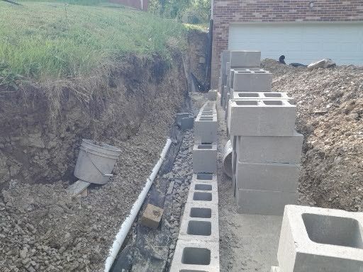 Retaining Wall  for Joseph Little Home Improvements in Pittsburgh, PA