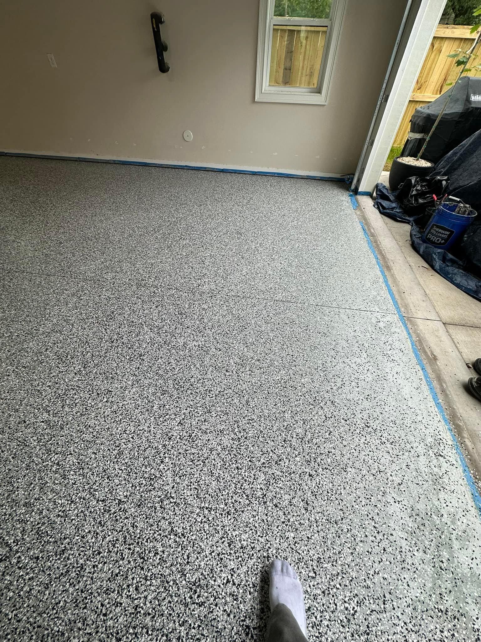 Epoxy Garage Flooring for Pro-Splatter in Wilmington, NC