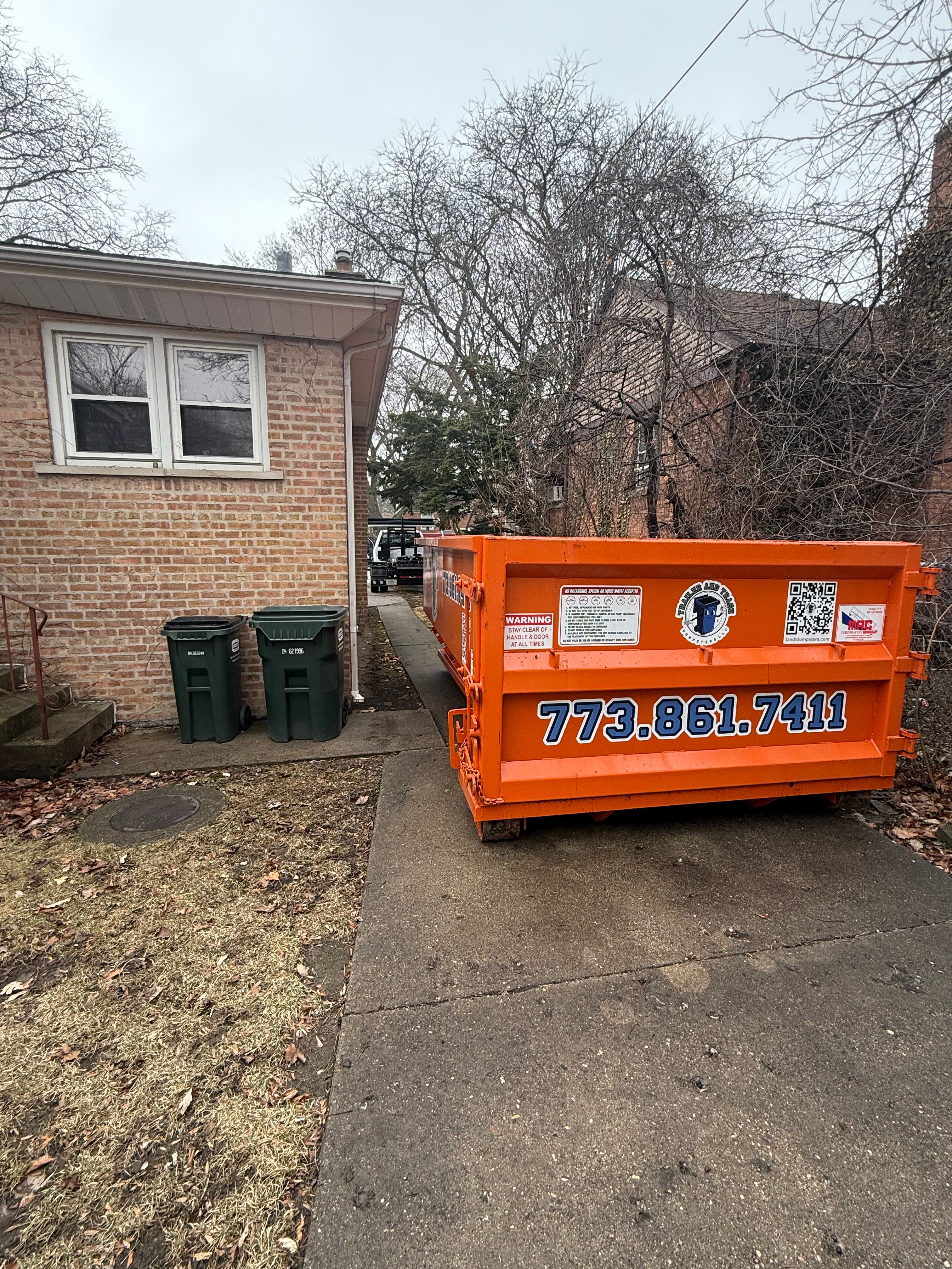  for Trailer and Trash Dumpsters LLC in Arlington Heights, IL