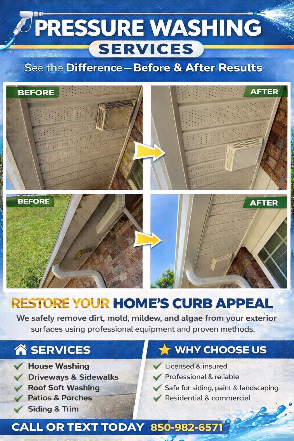  for Panhandle Exterior Pros LLC in Milton, FL