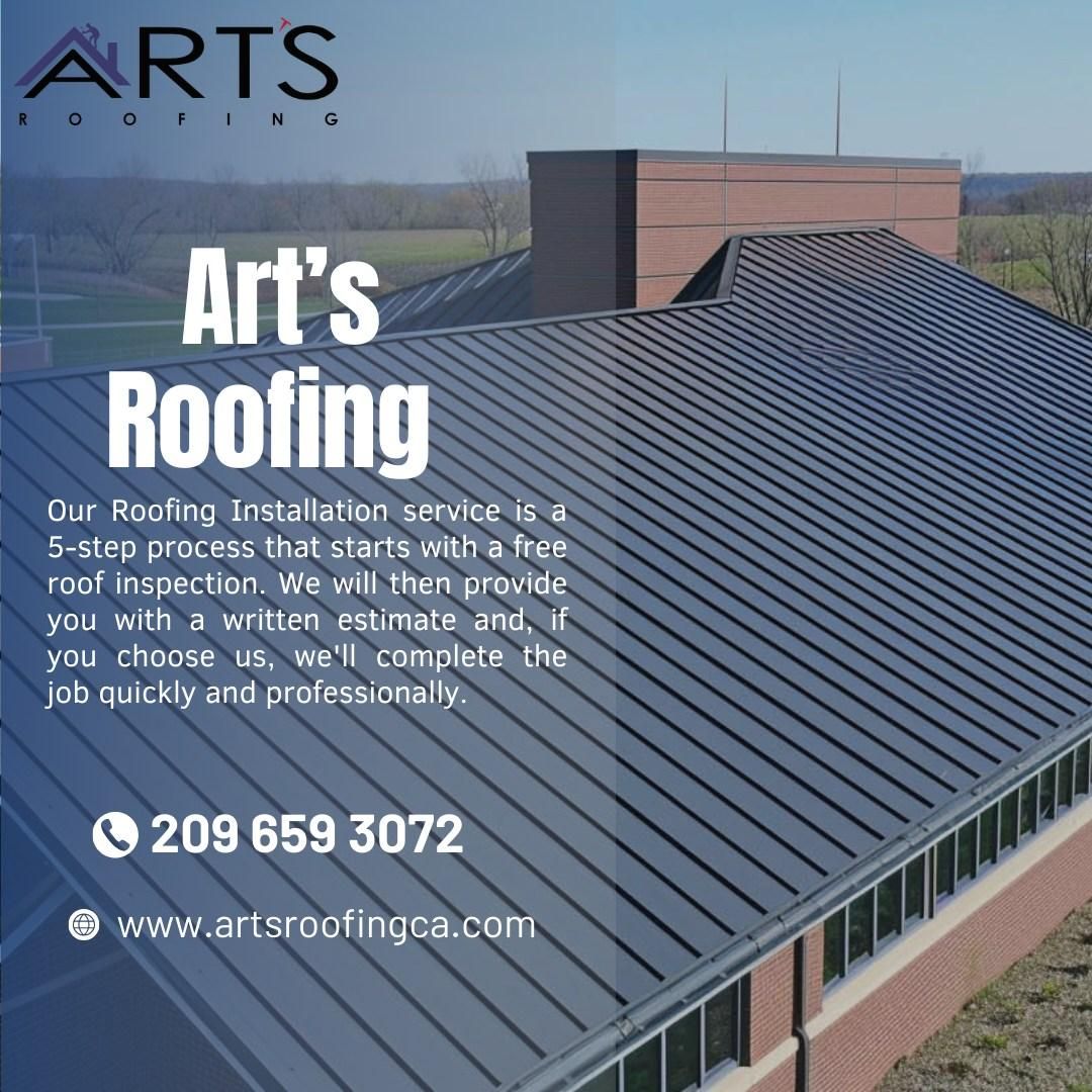  for Art’s Roofing Inc in Stockton, CA